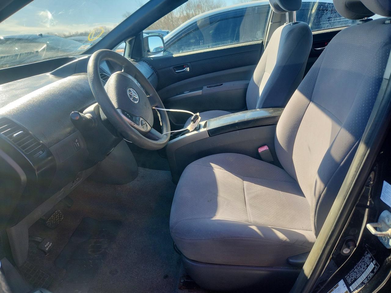 2007 Toyota Prius Base Черный vin: JTDKB20U577086344