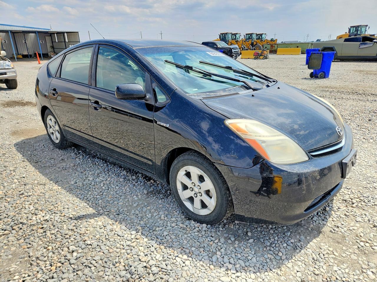 2007 Toyota Prius Base Black vin: JTDKB20U577567002