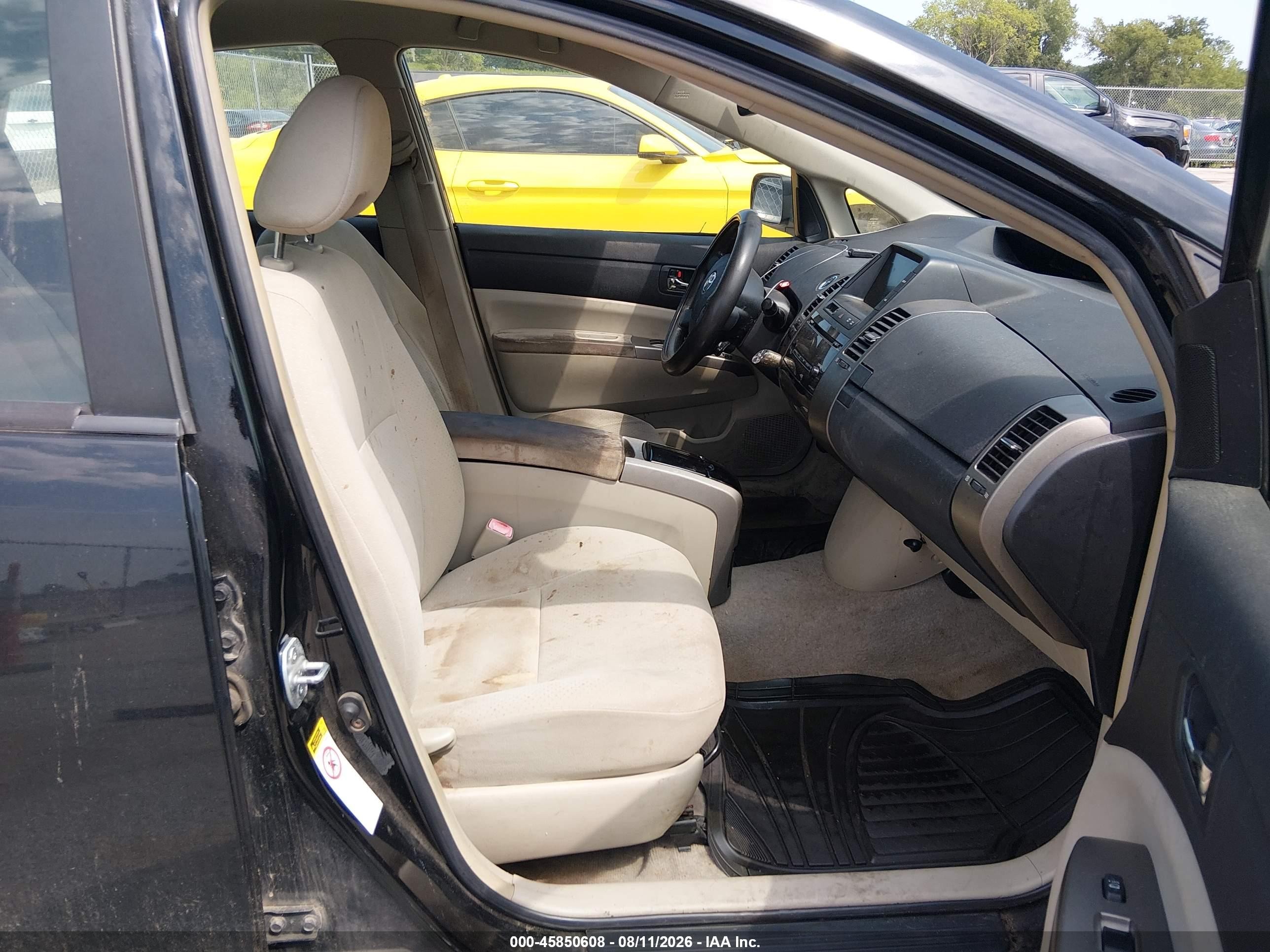 2007 Toyota Prius   Black vin: JTDKB20U577578498