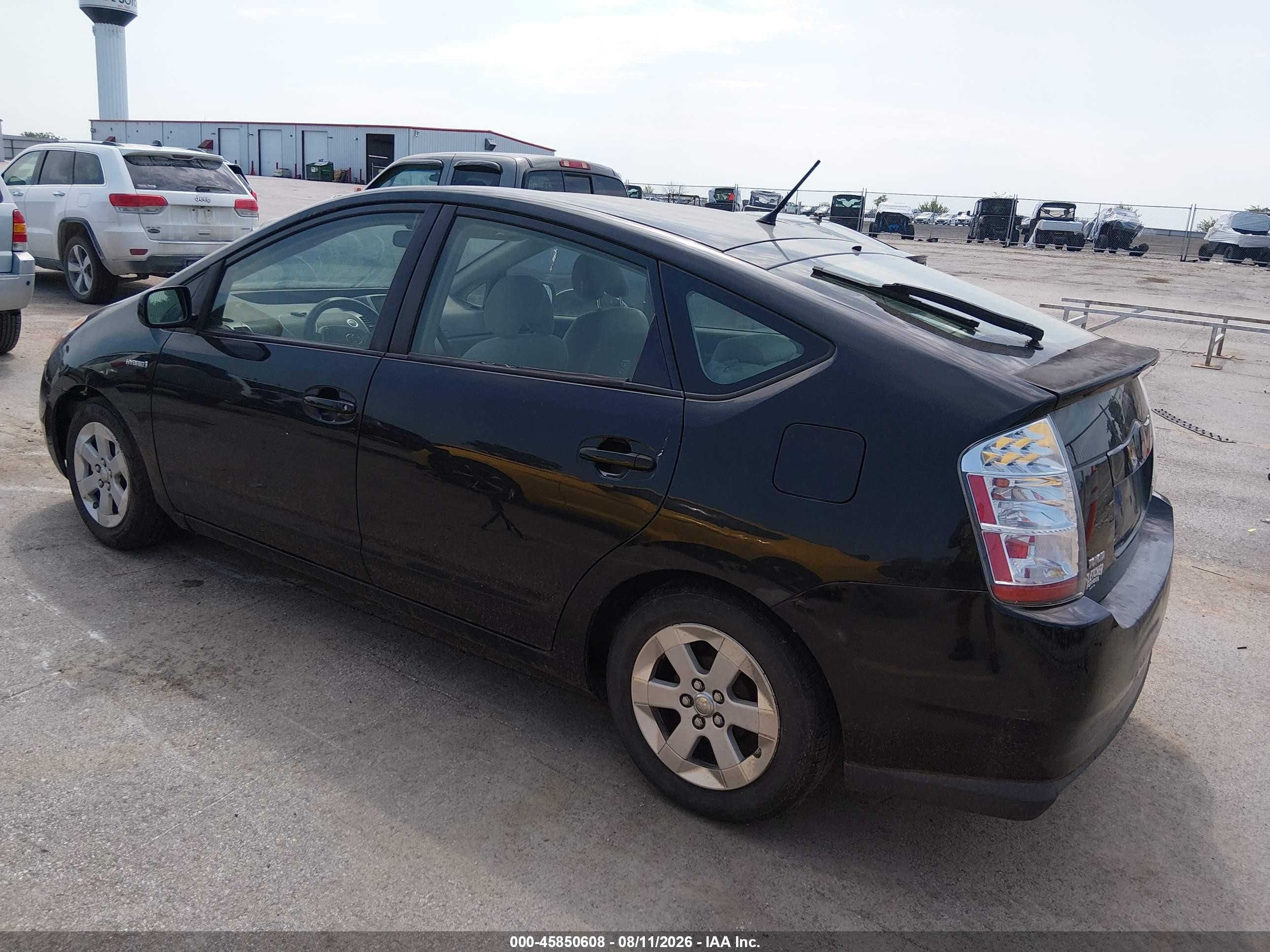 2007 Toyota Prius   Black vin: JTDKB20U577578498