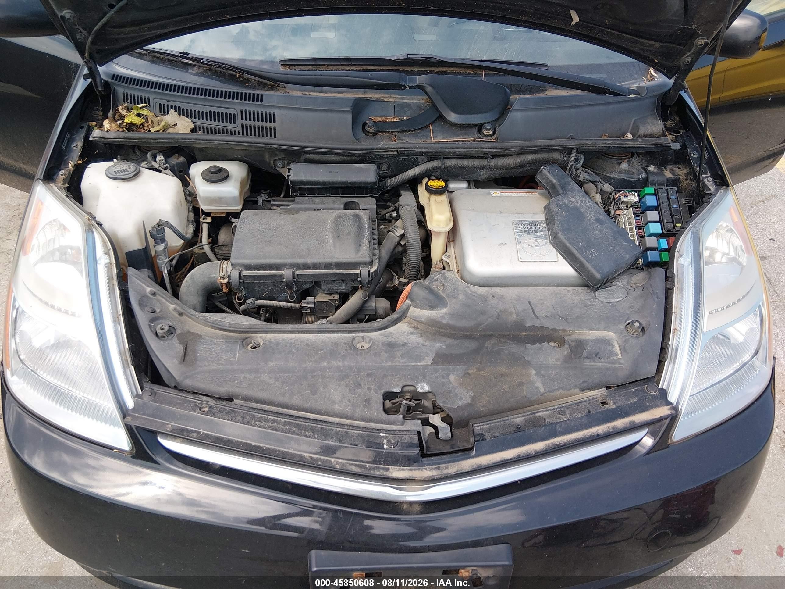 2007 Toyota Prius   Black vin: JTDKB20U577578498
