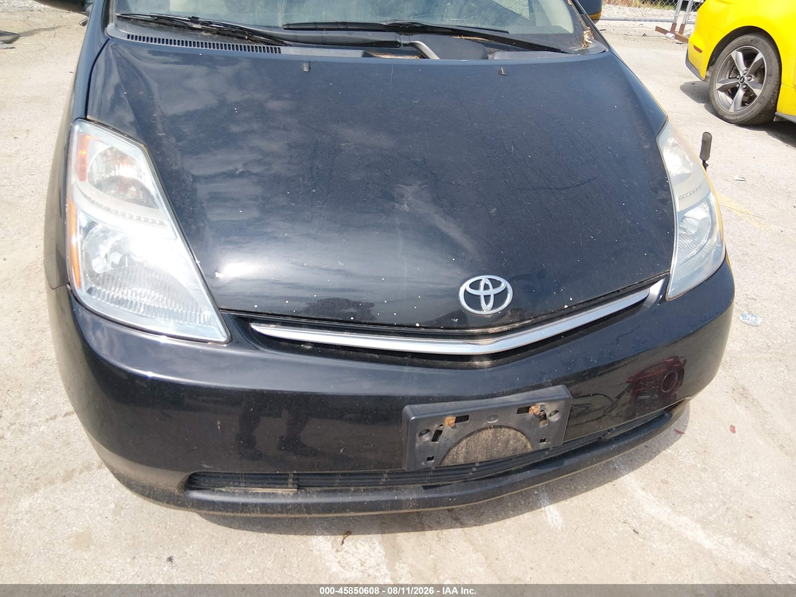 2007 Toyota Prius   Black vin: JTDKB20U577578498