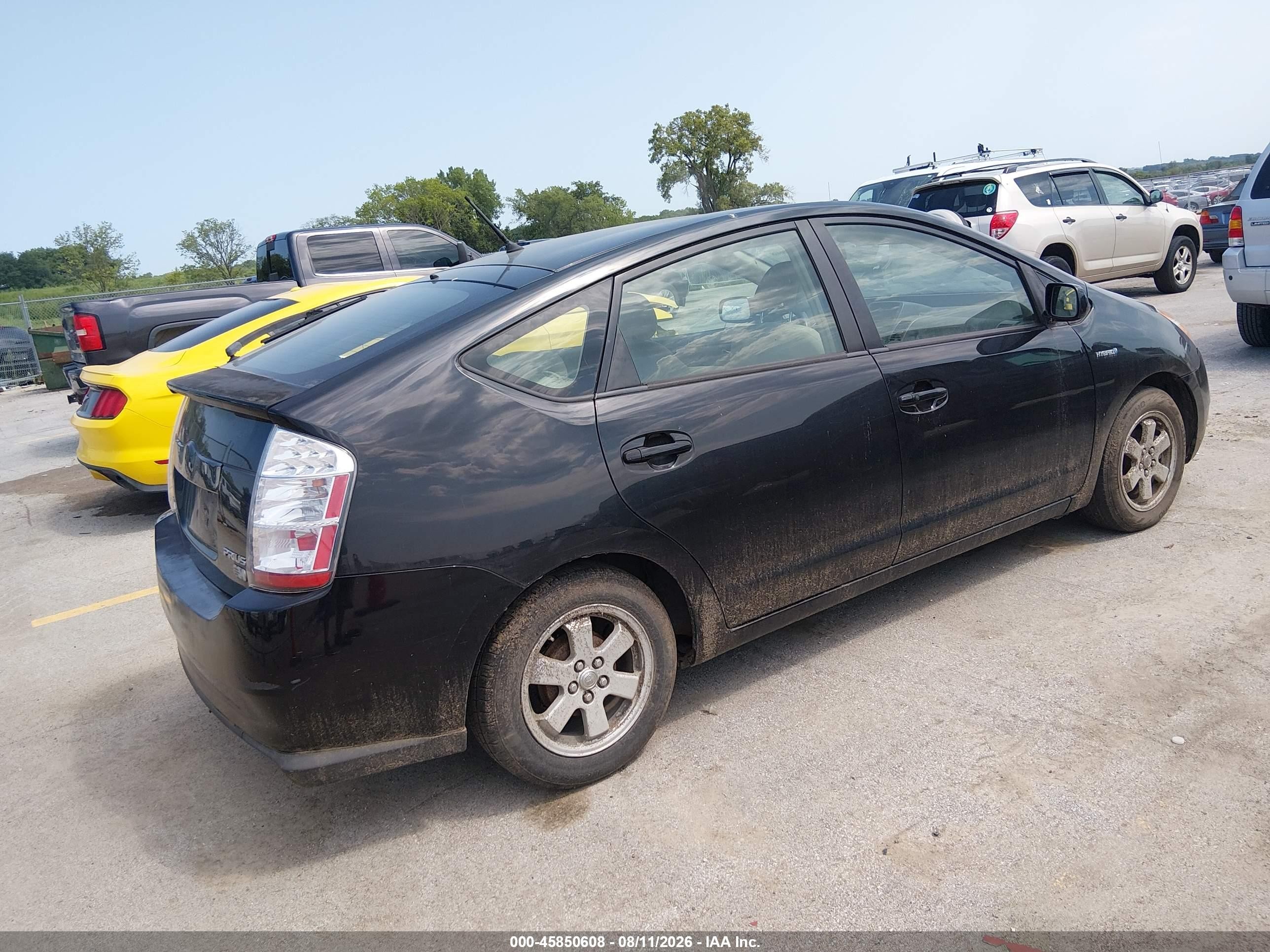 2007 Toyota Prius   Black vin: JTDKB20U577578498