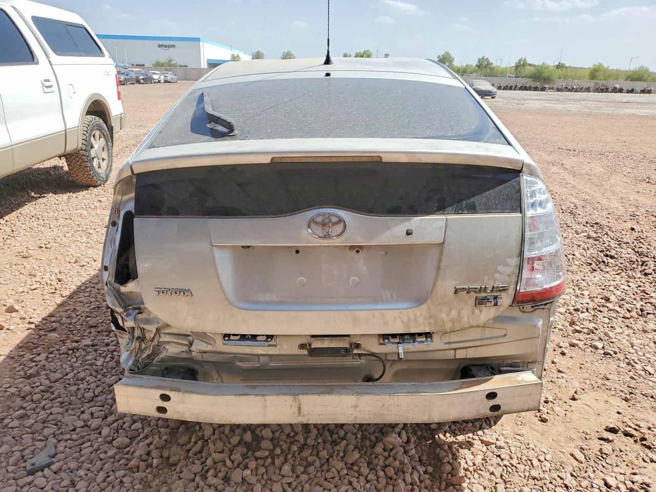 2007 Toyota Prius Base Silver vin: JTDKB20U577620488