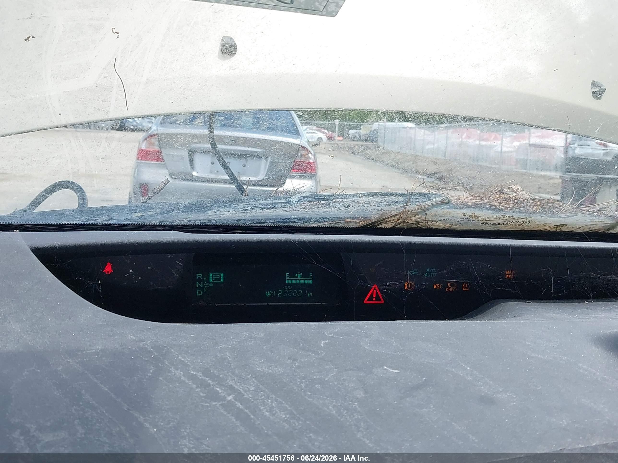 2007 Toyota Prius   Gold vin: JTDKB20U577624198
