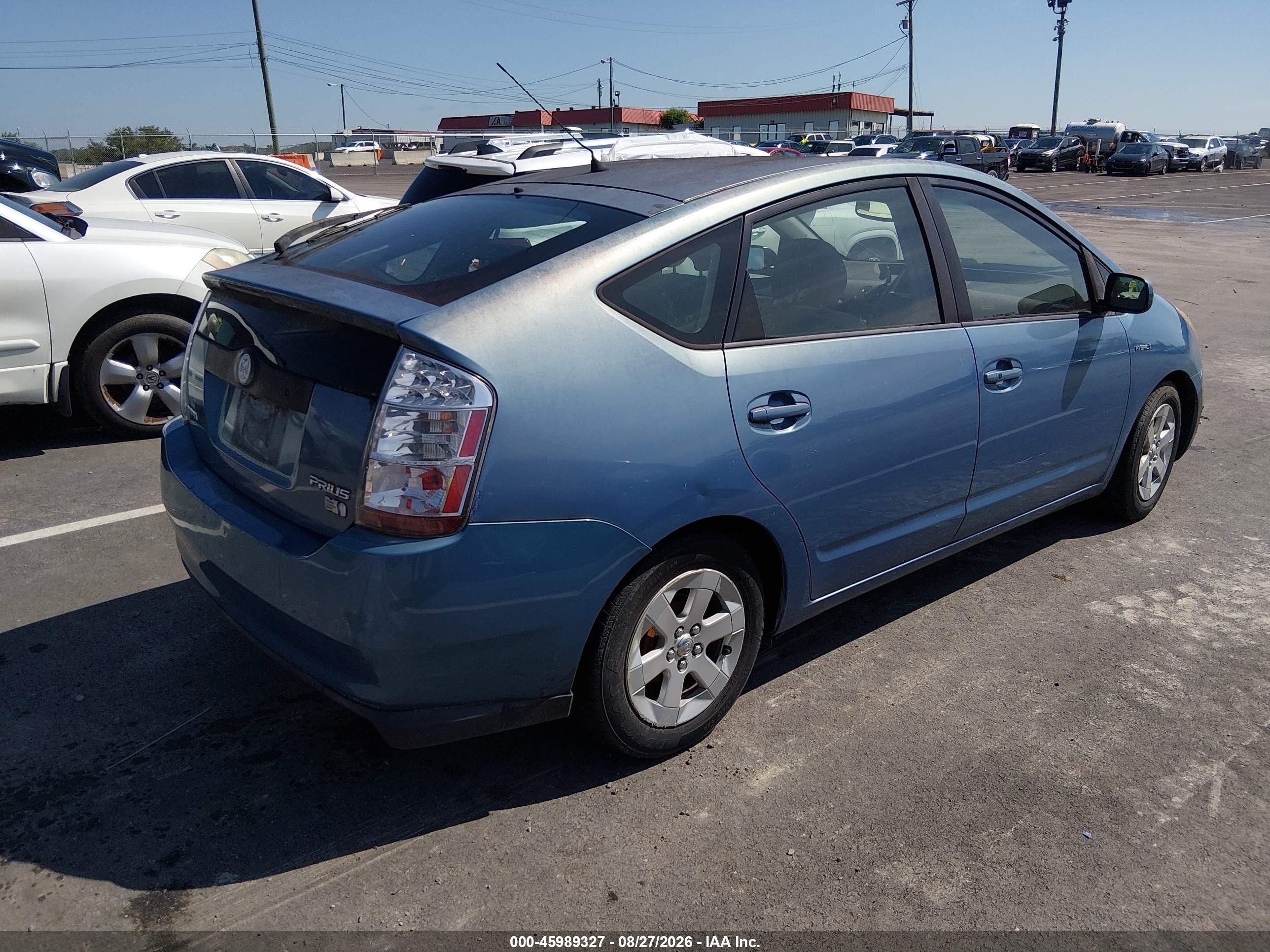 2007 Toyota Prius   Blue vin: JTDKB20U577627747