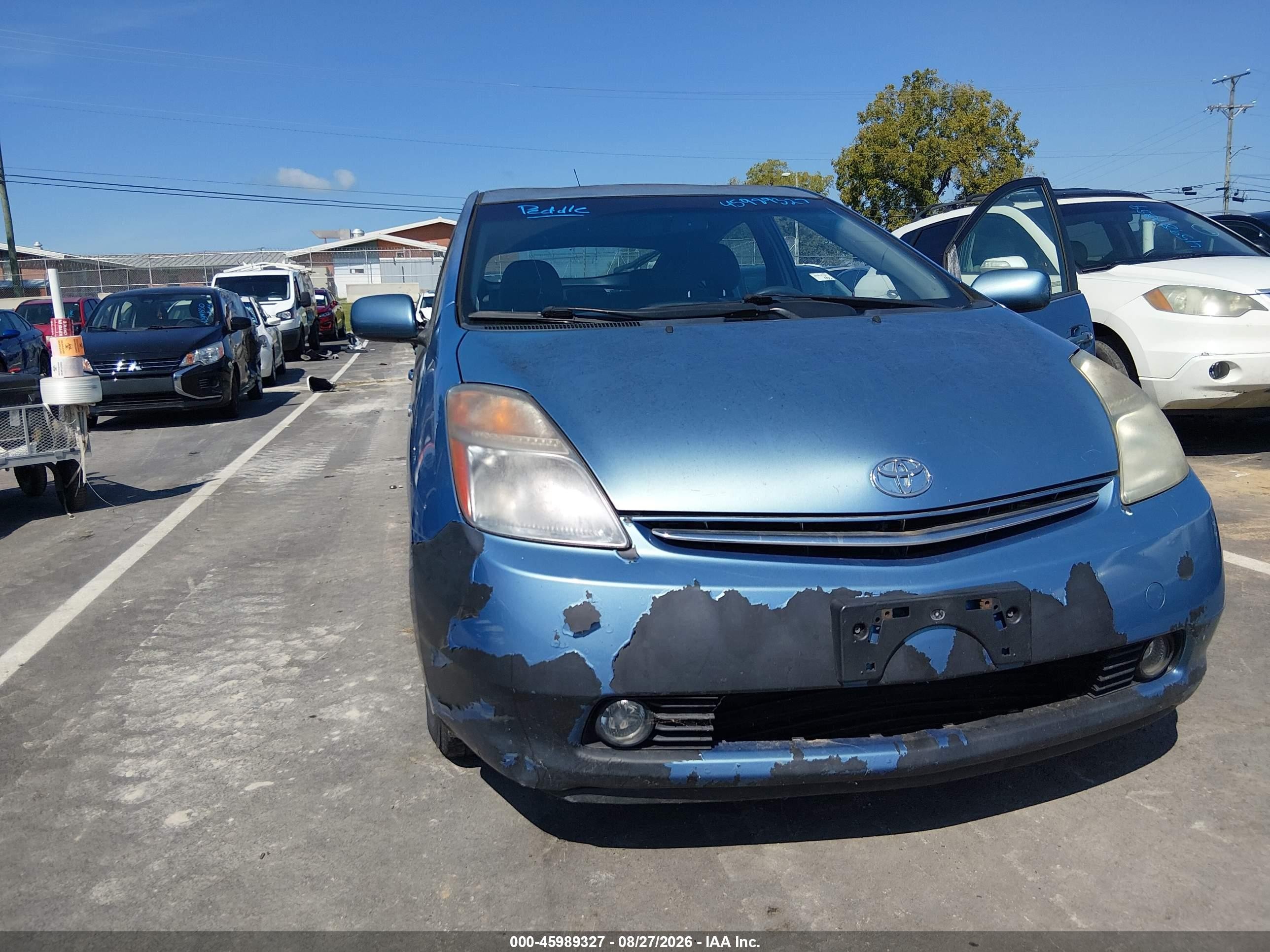2007 Toyota Prius   Blue vin: JTDKB20U577627747