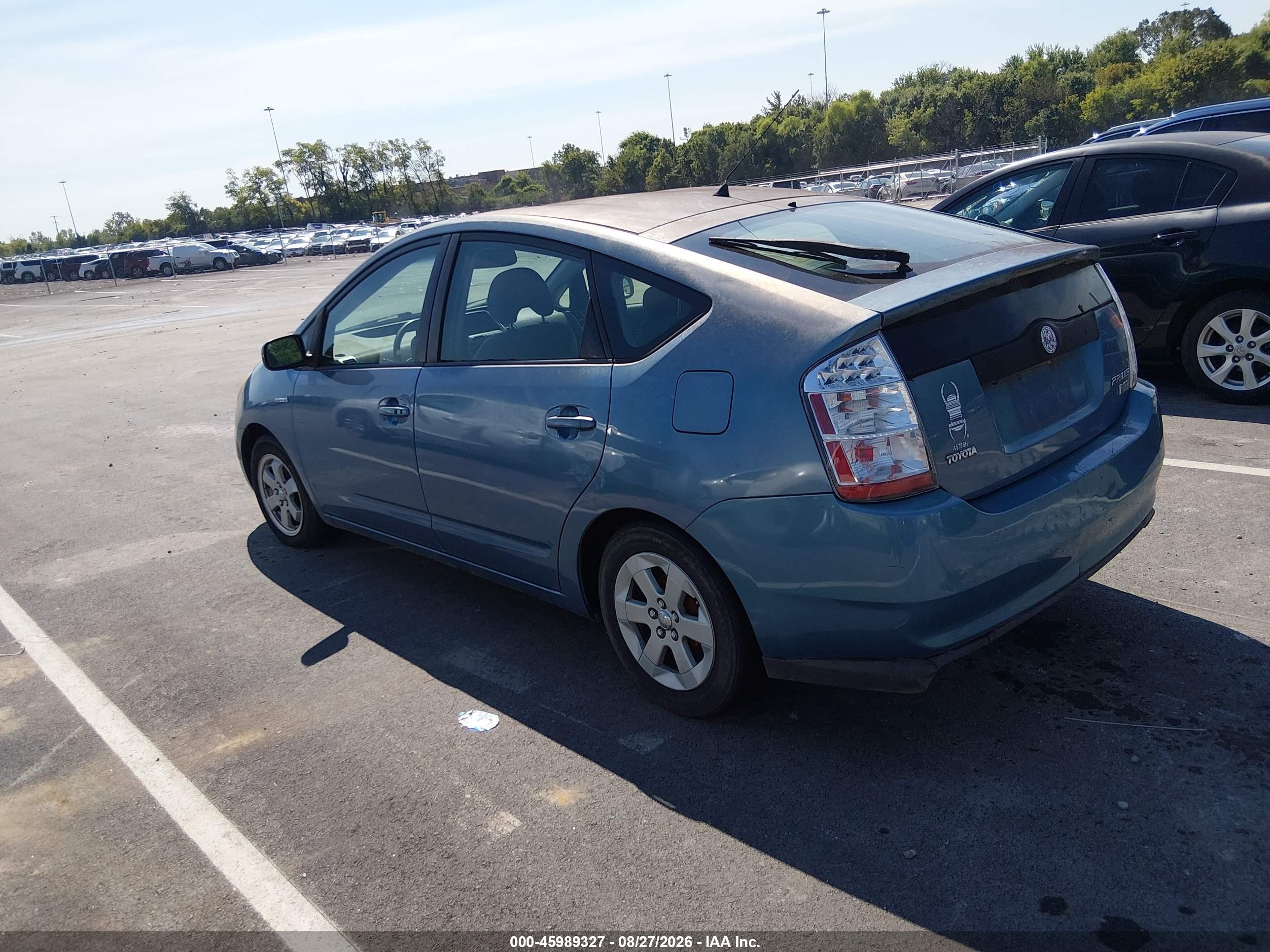 2007 Toyota Prius   Blue vin: JTDKB20U577627747