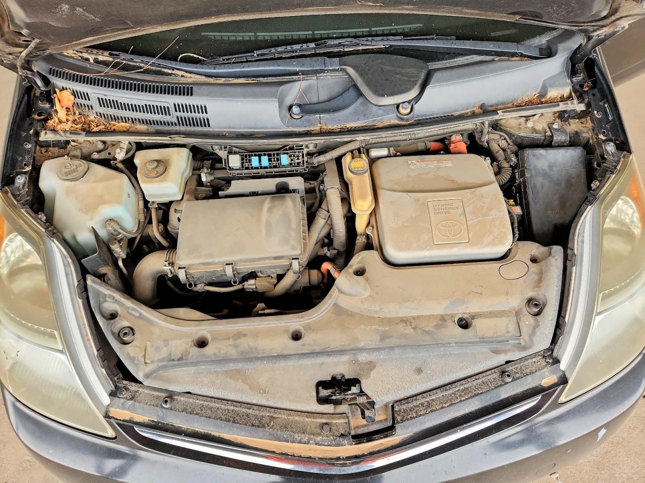 2007 Toyota Prius Base Charcoal vin: JTDKB20U577629692