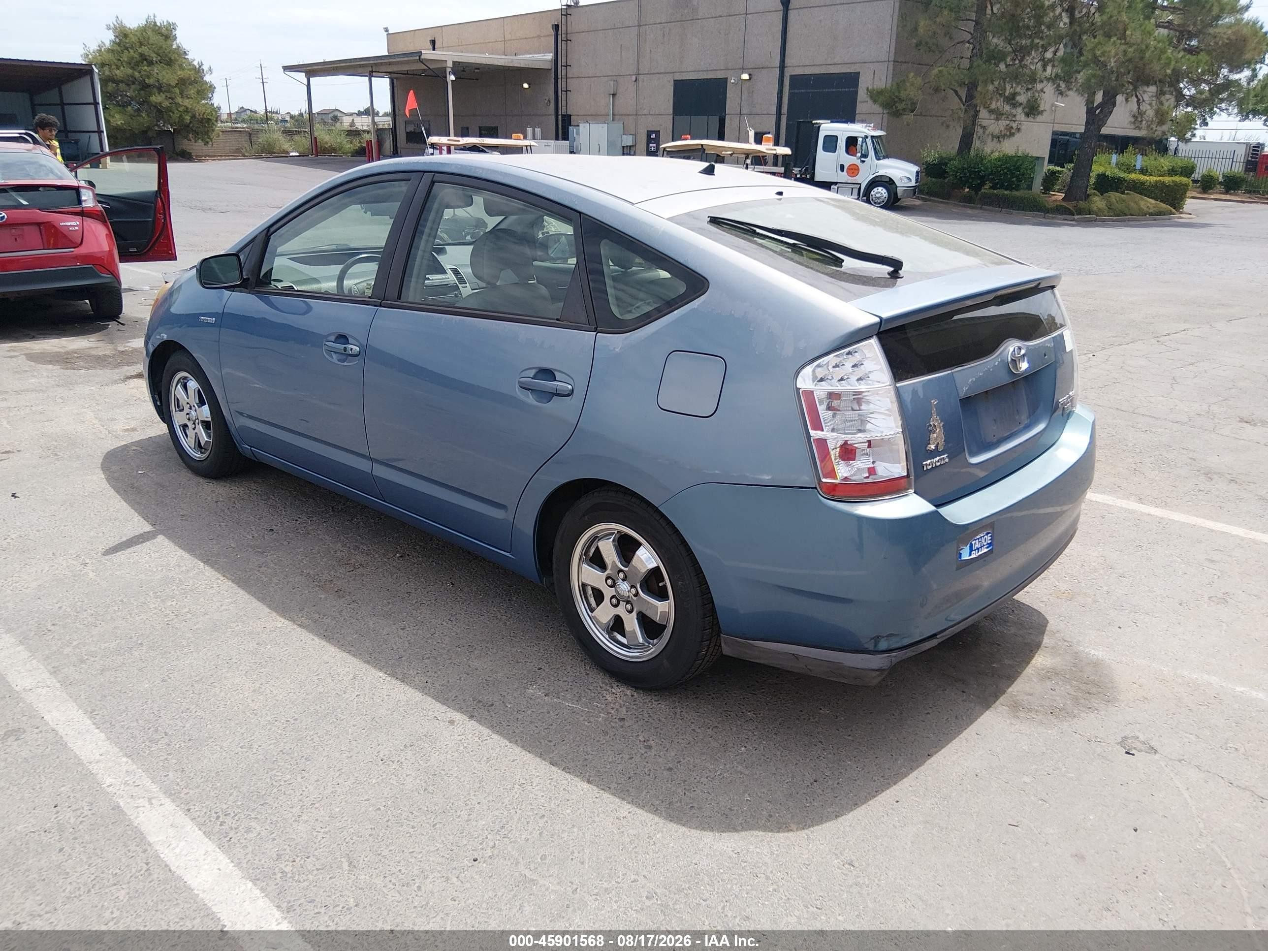 2007 Toyota Prius   Blue vin: JTDKB20U577630146