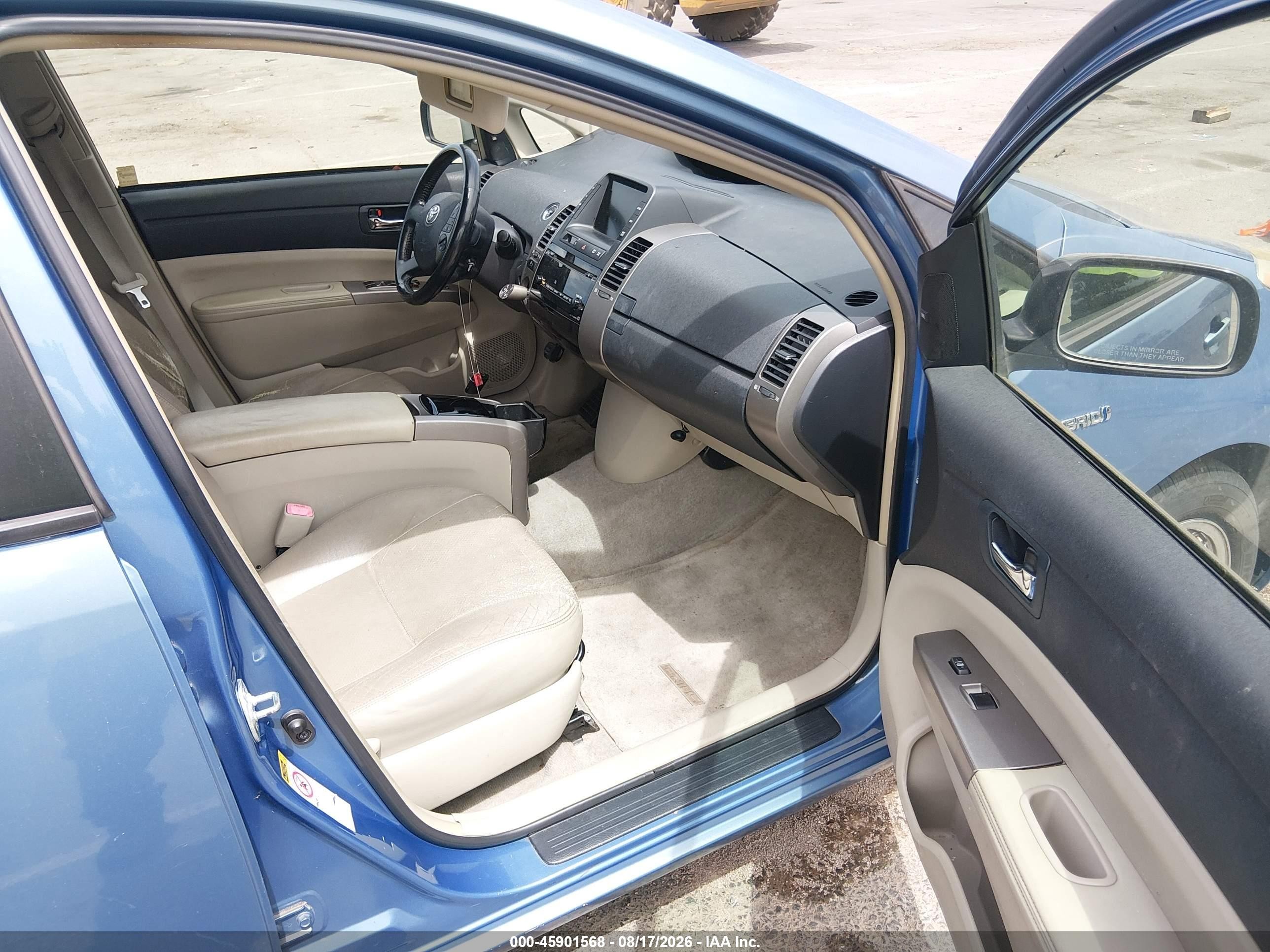 2007 Toyota Prius   Blue vin: JTDKB20U577630146
