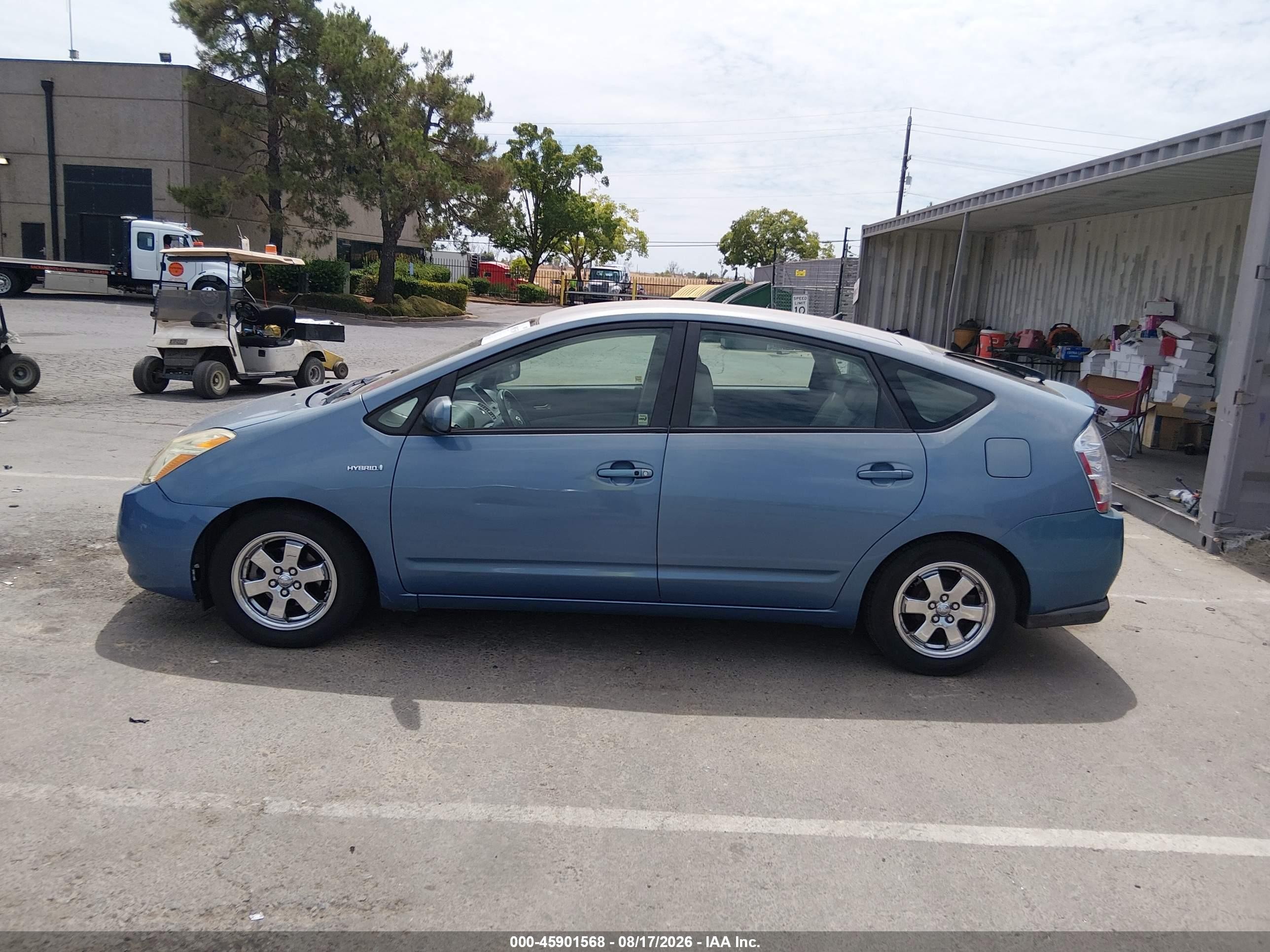 2007 Toyota Prius   Blue vin: JTDKB20U577630146