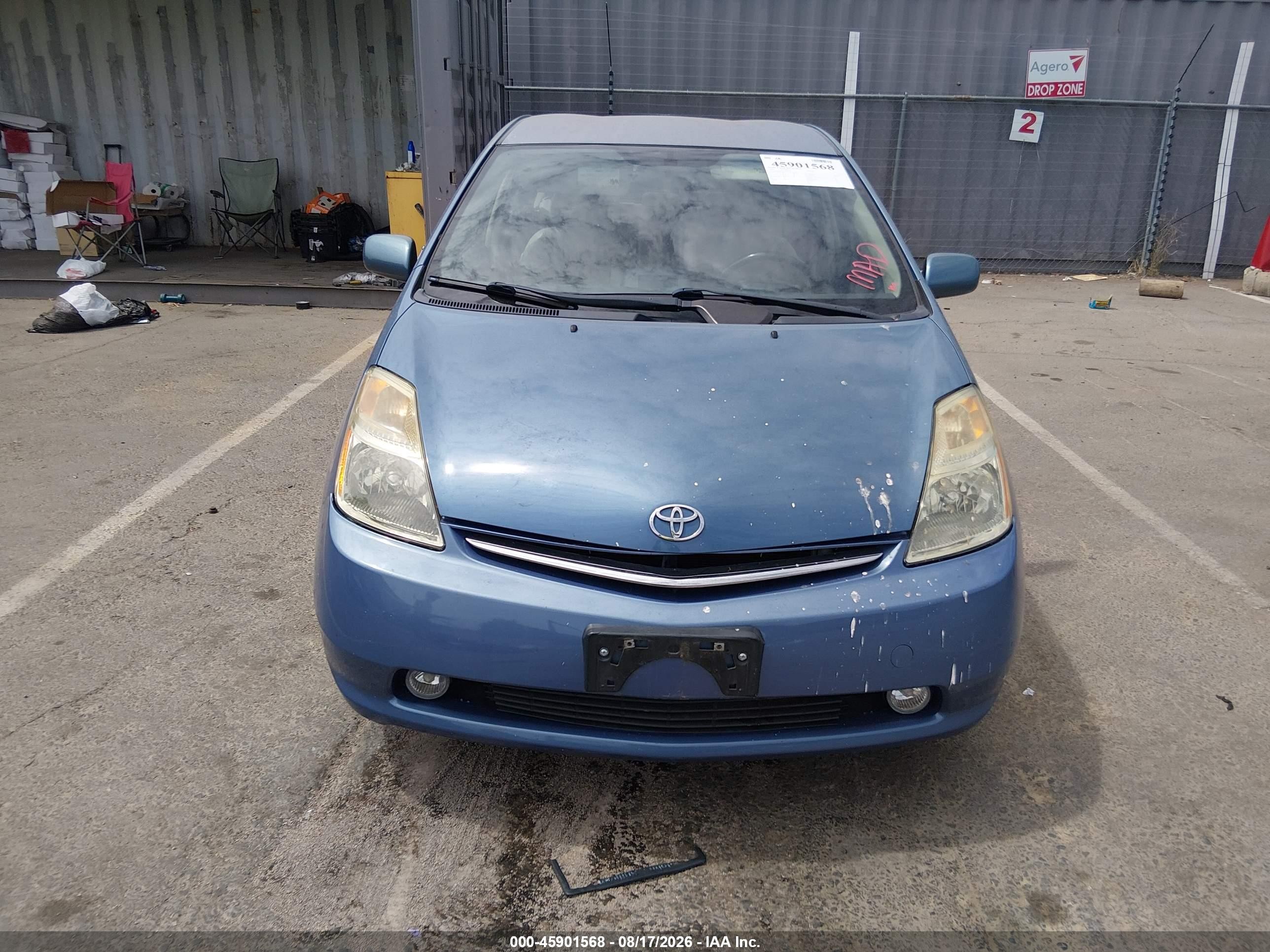 2007 Toyota Prius   Blue vin: JTDKB20U577630146