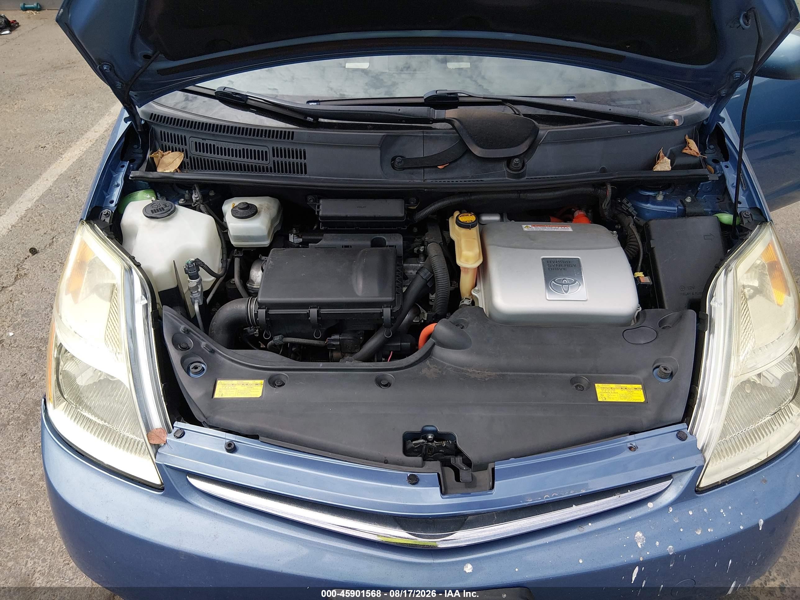 2007 Toyota Prius   Blue vin: JTDKB20U577630146