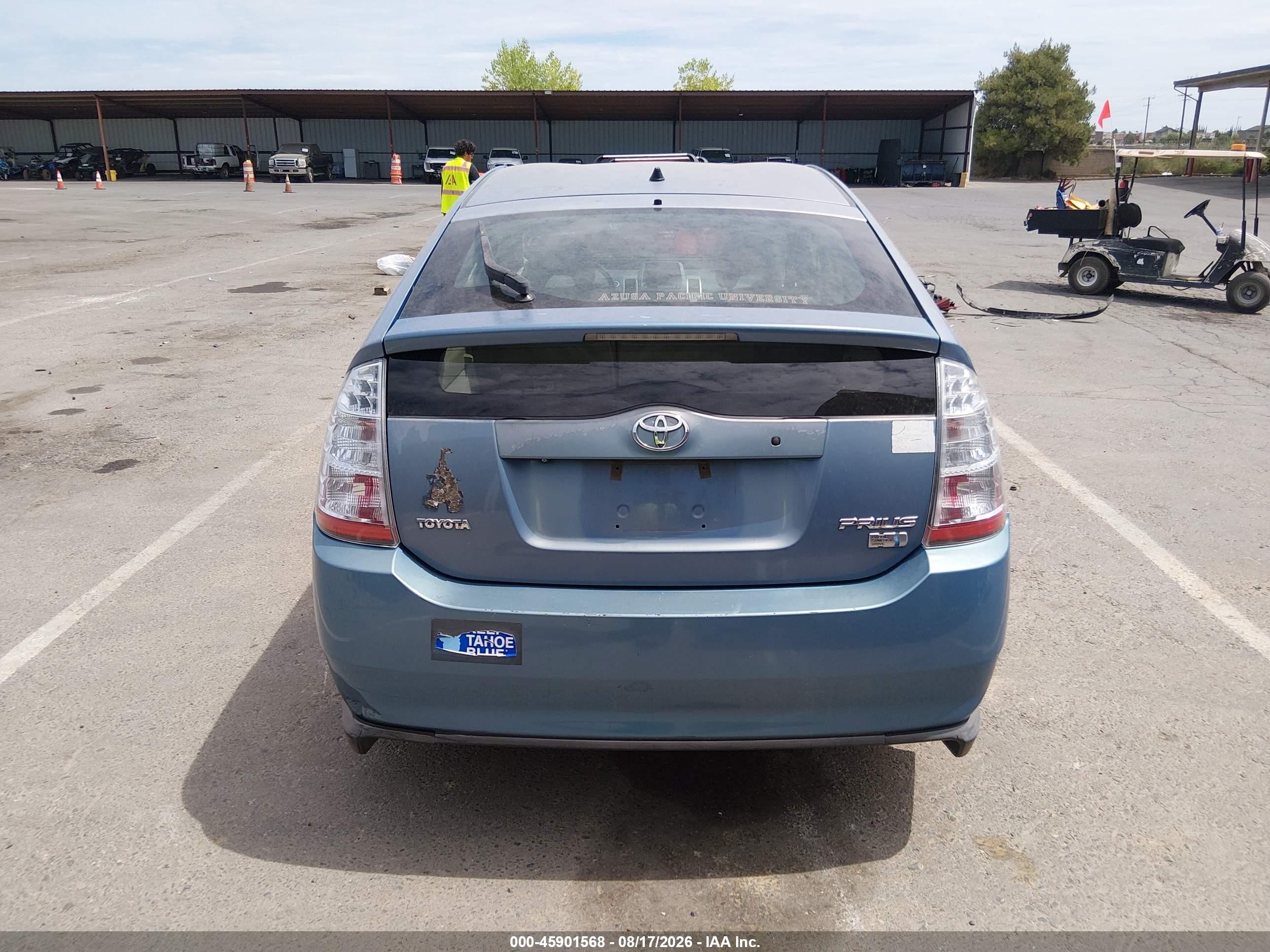 2007 Toyota Prius   Blue vin: JTDKB20U577630146