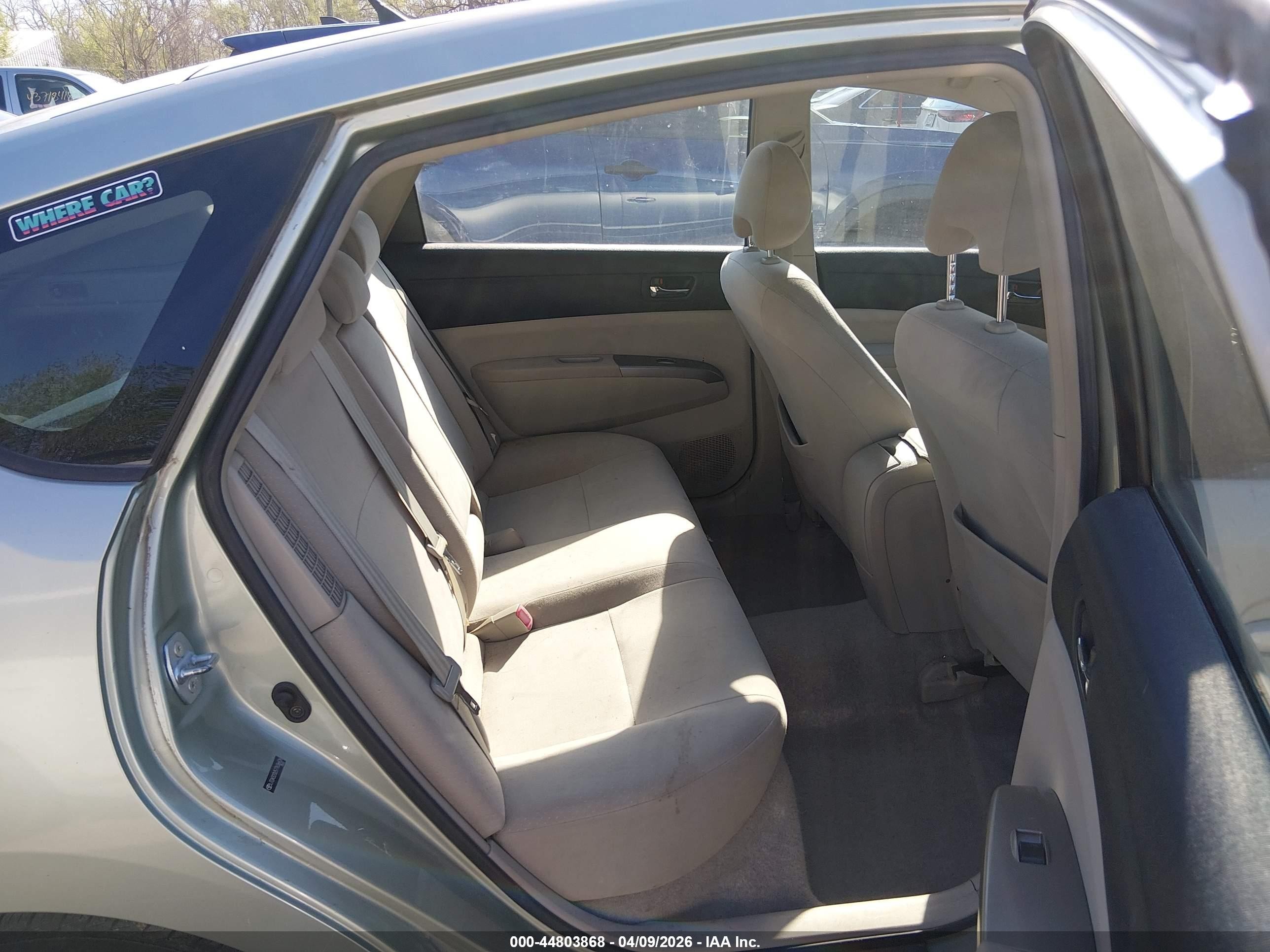 2007 Toyota Prius Green vin: JTDKB20U577636626