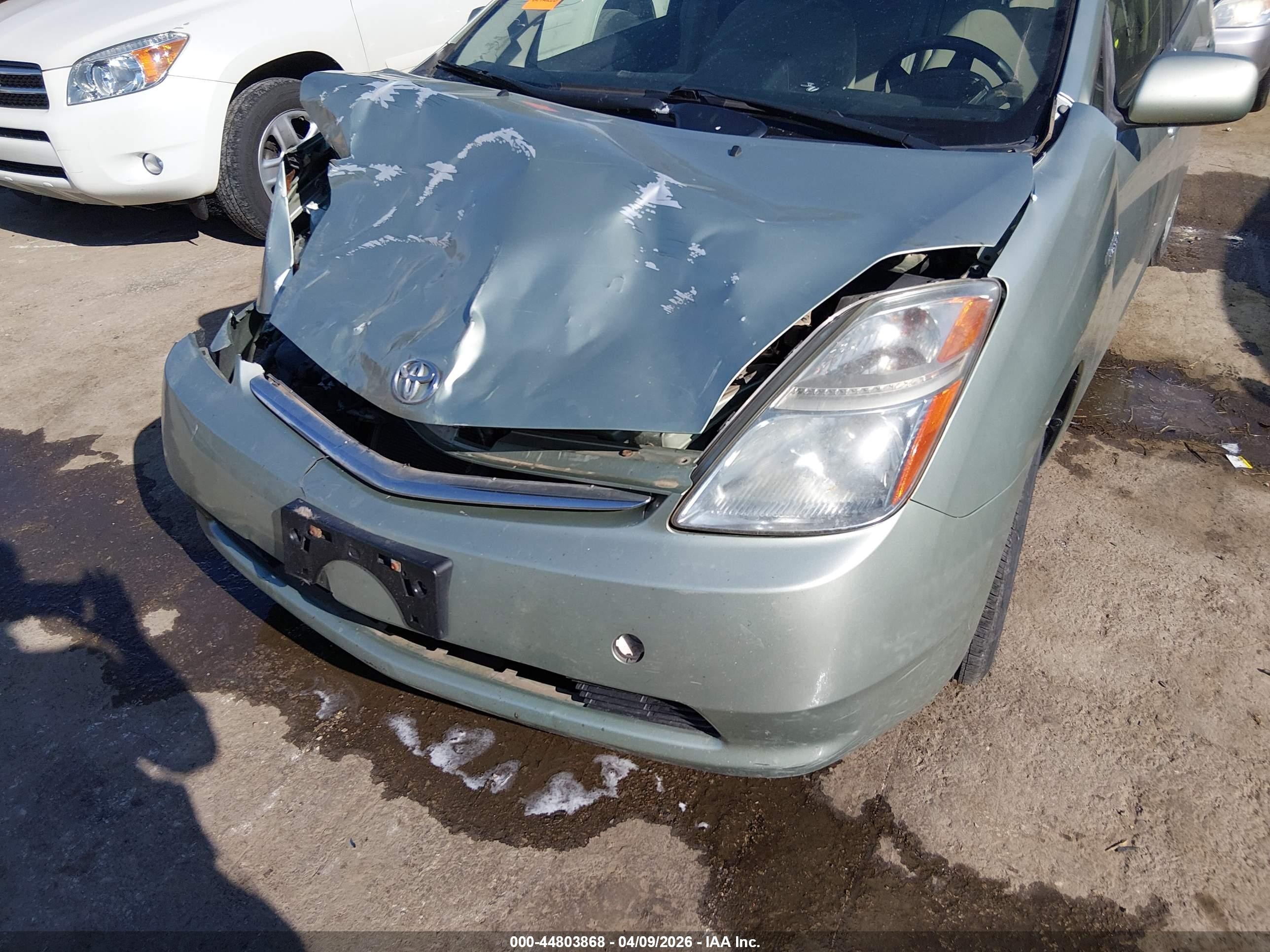 2007 Toyota Prius Green vin: JTDKB20U577636626