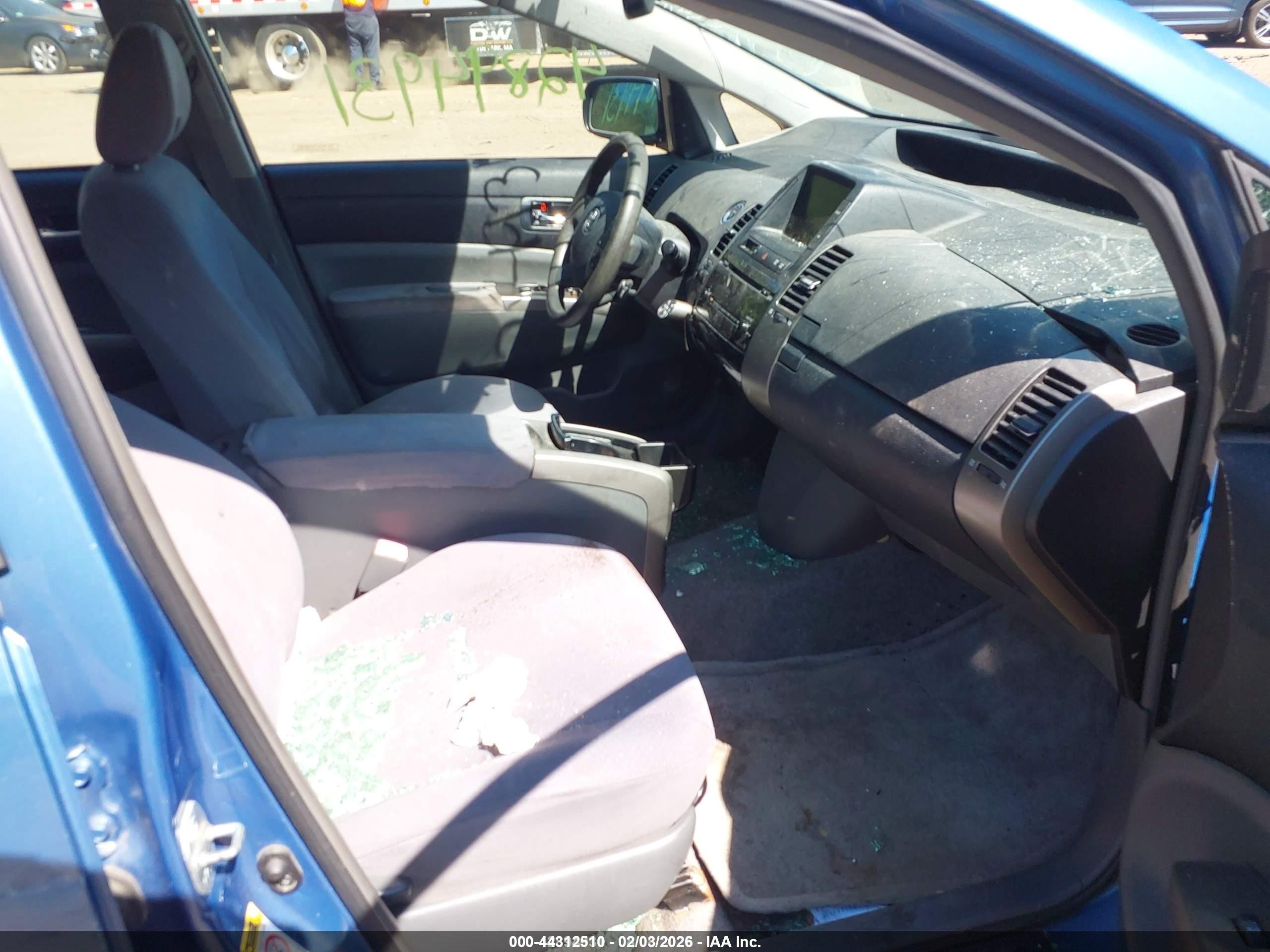 2007 Toyota Prius   Blue vin: JTDKB20U577661820
