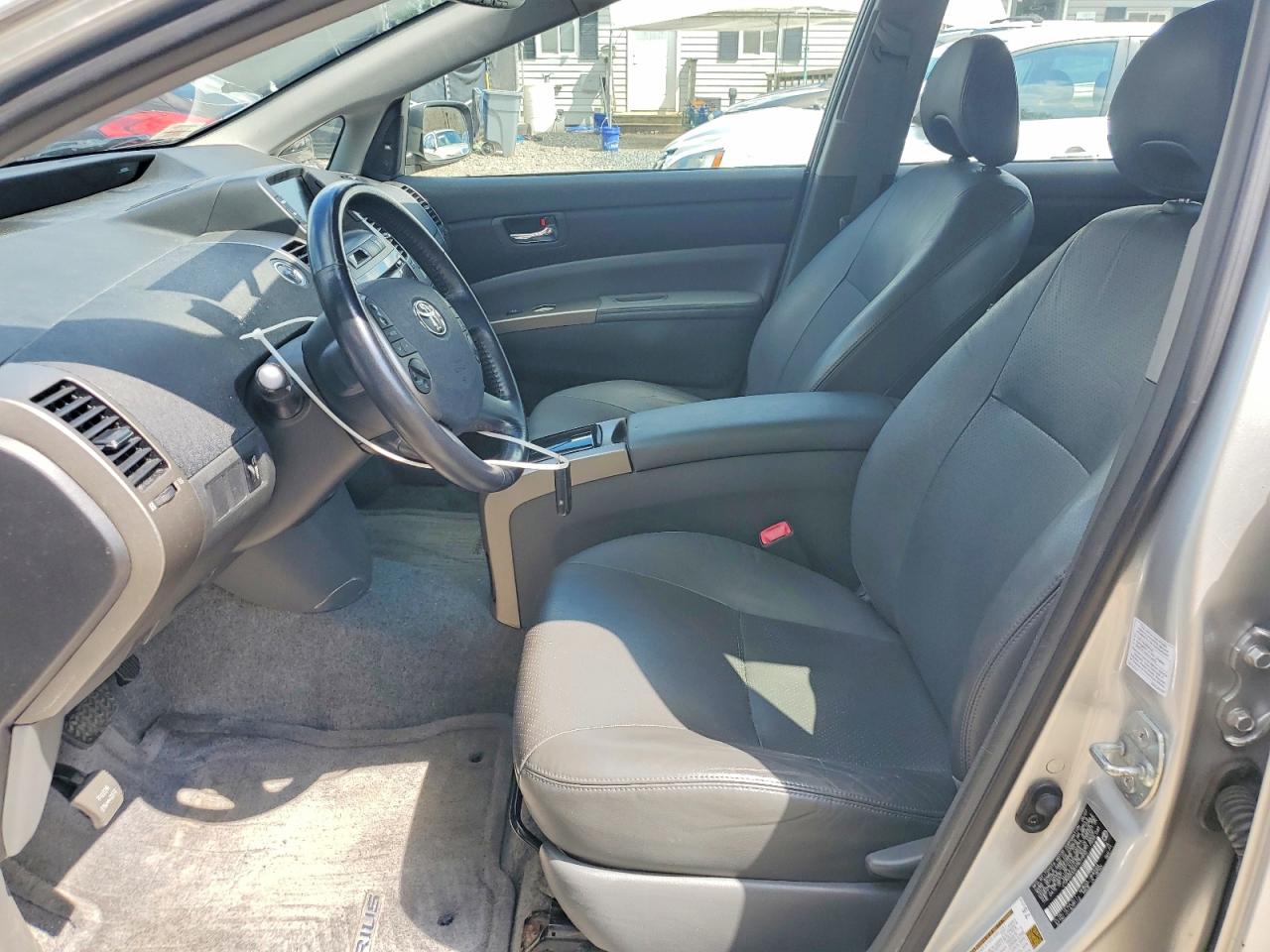 2007 Toyota Prius Base Silver vin: JTDKB20U577677970