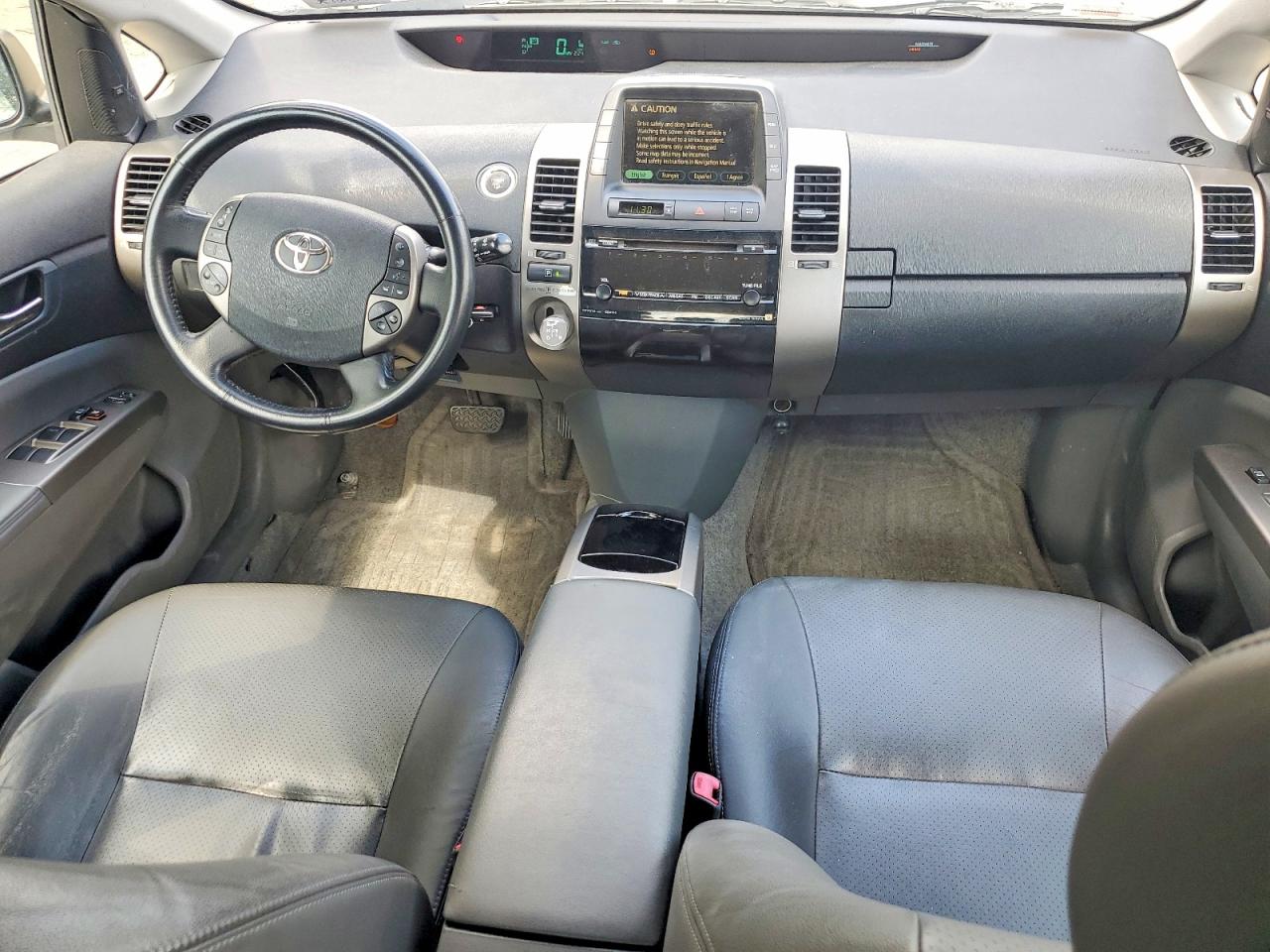 2007 Toyota Prius Base Silver vin: JTDKB20U577677970