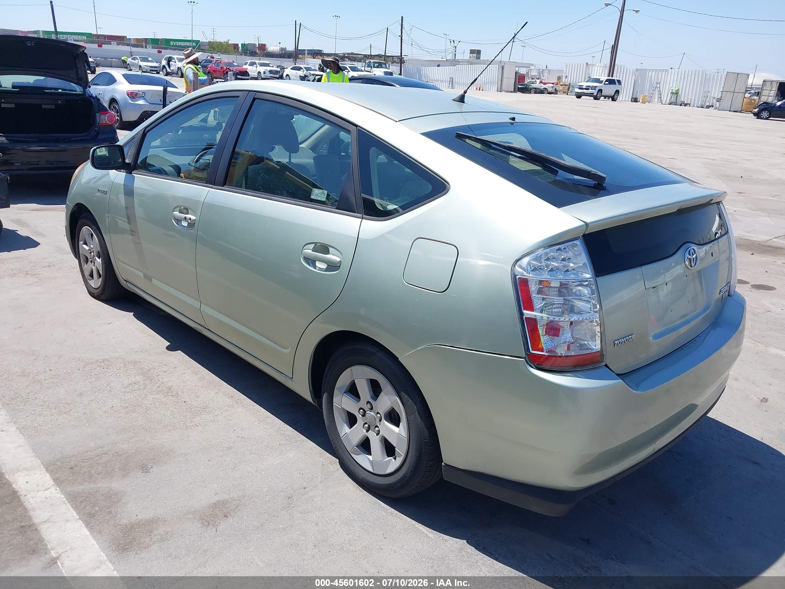 2007 Toyota Prius   Green vin: JTDKB20U577681470