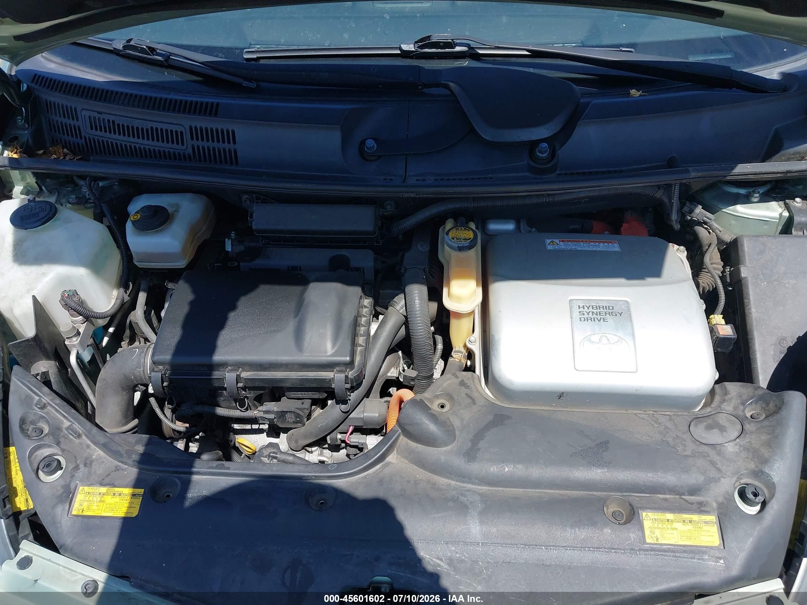 2007 Toyota Prius   Green vin: JTDKB20U577681470