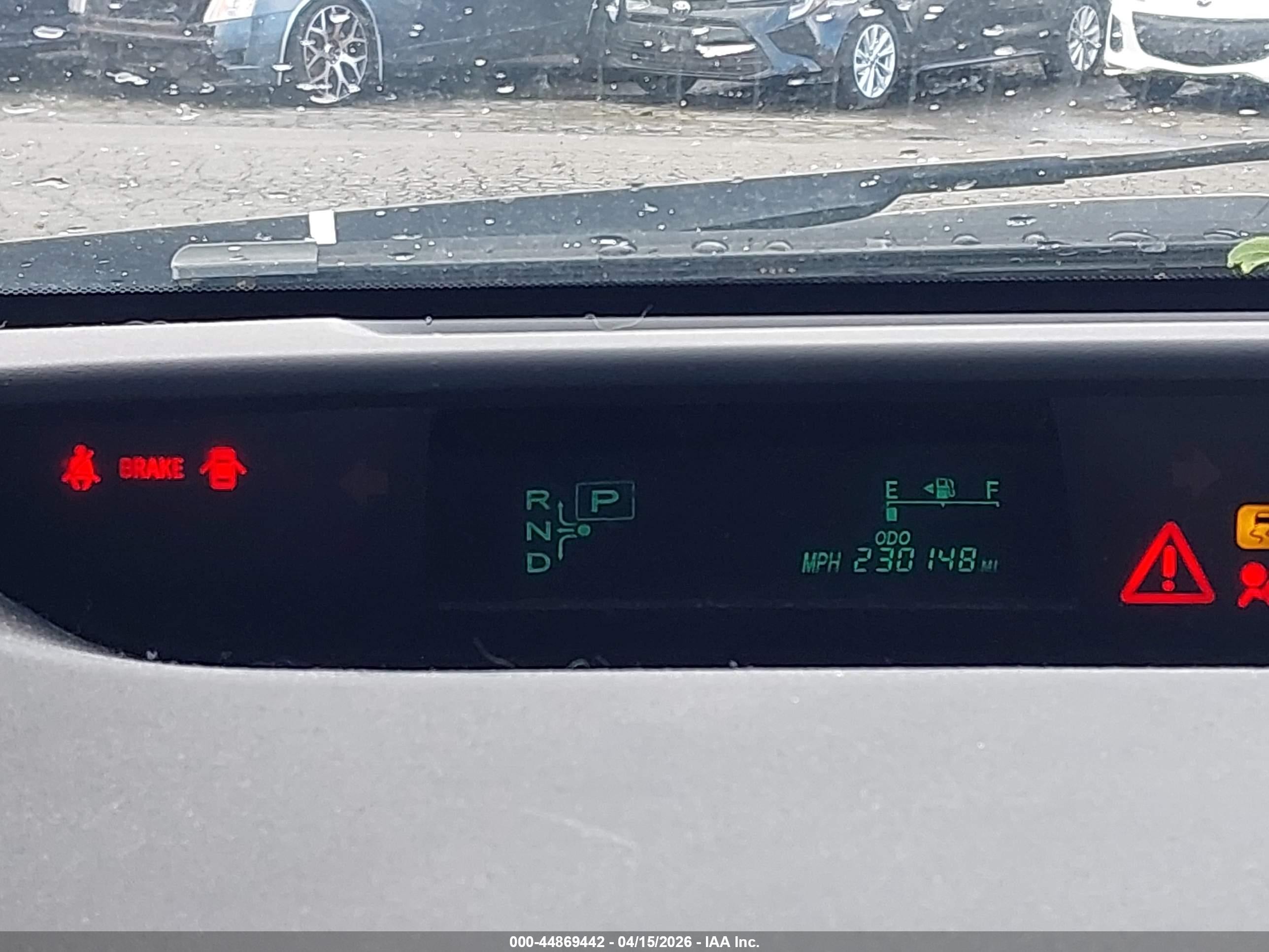 2007 Toyota Prius Silver vin: JTDKB20U577682909