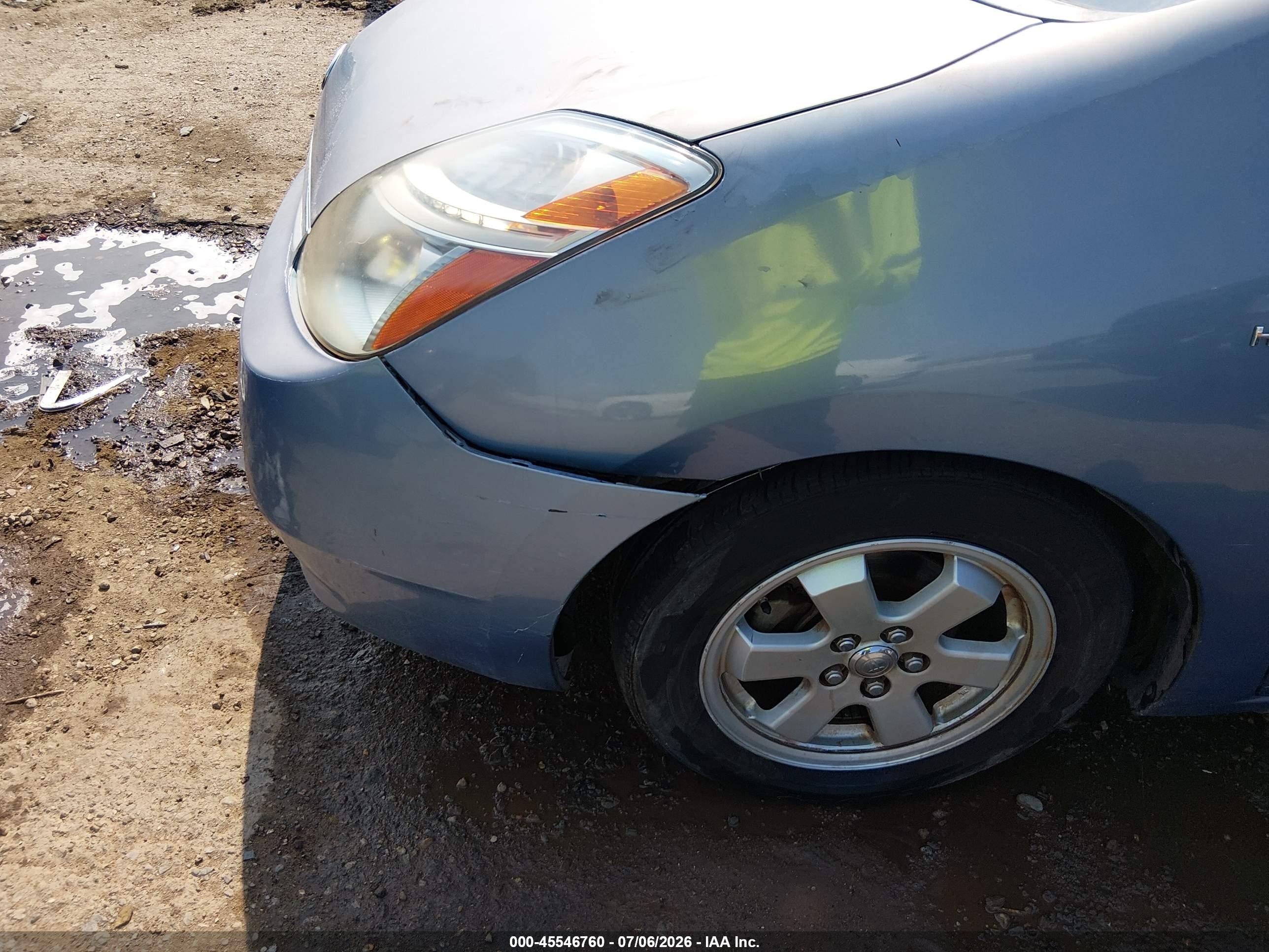 2007 Toyota Prius   Black vin: JTDKB20U577685566