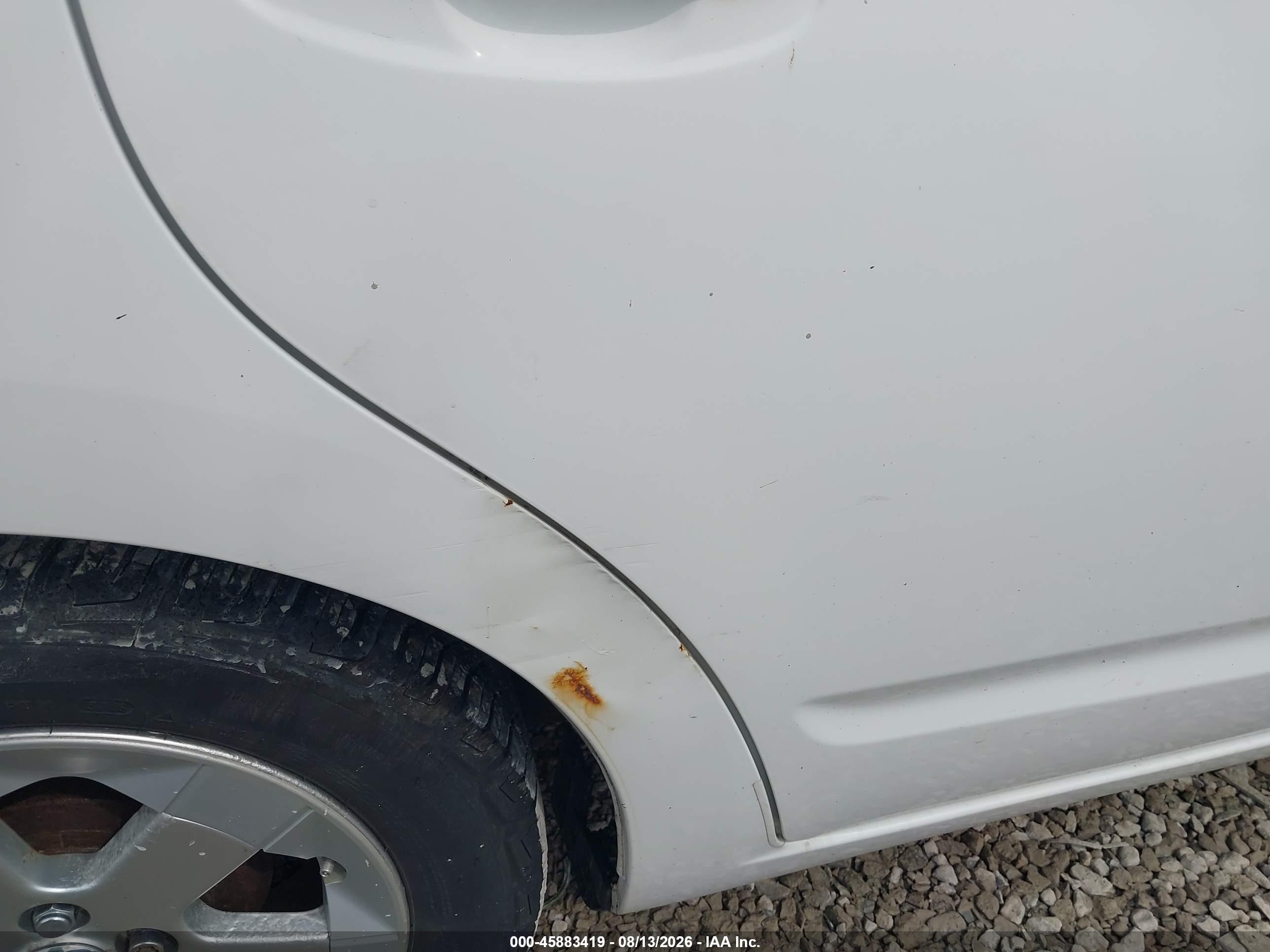 2008 Toyota Prius   White vin: JTDKB20U583309989