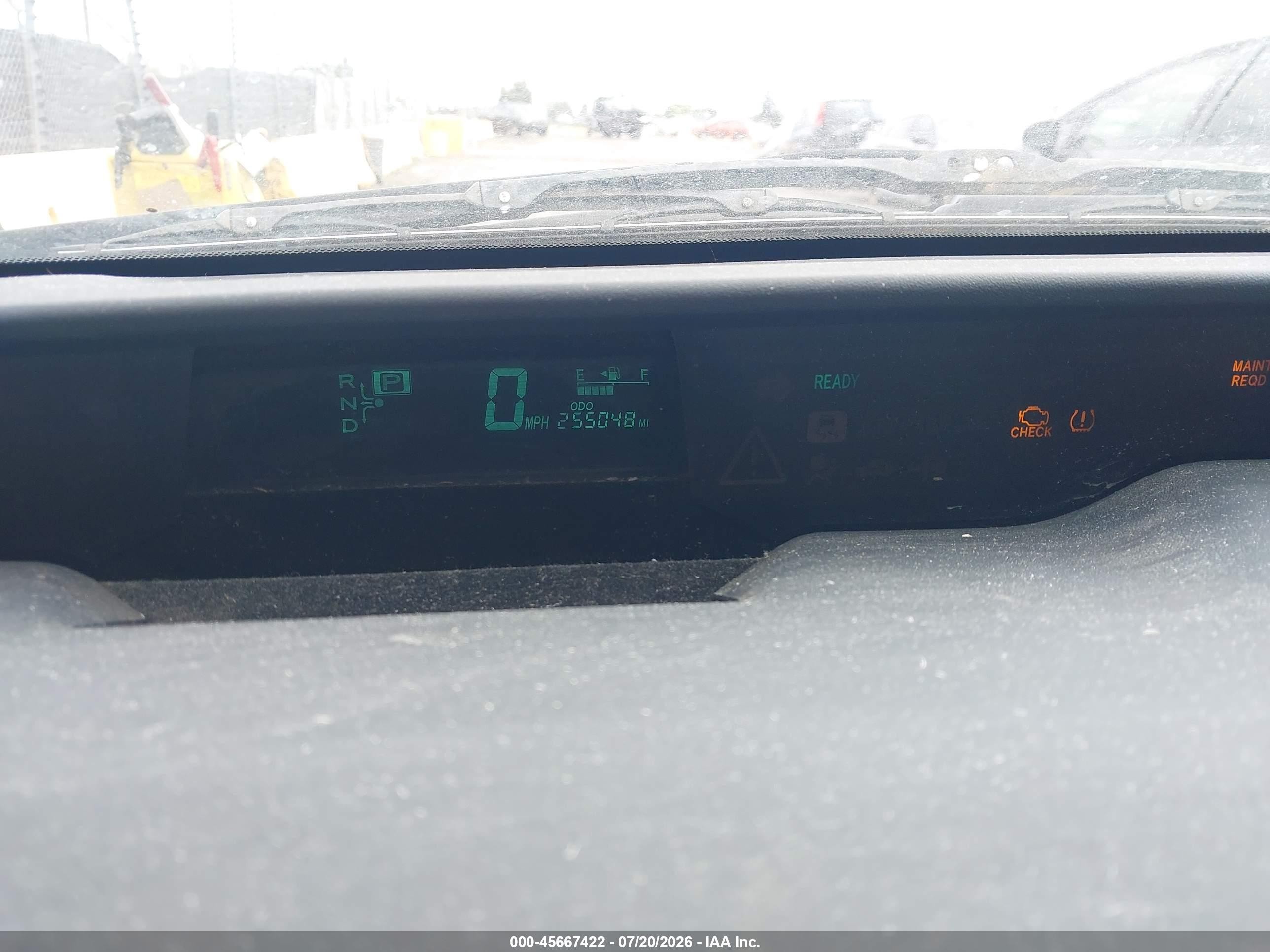 2008 Toyota Prius   Gray vin: JTDKB20U583312620