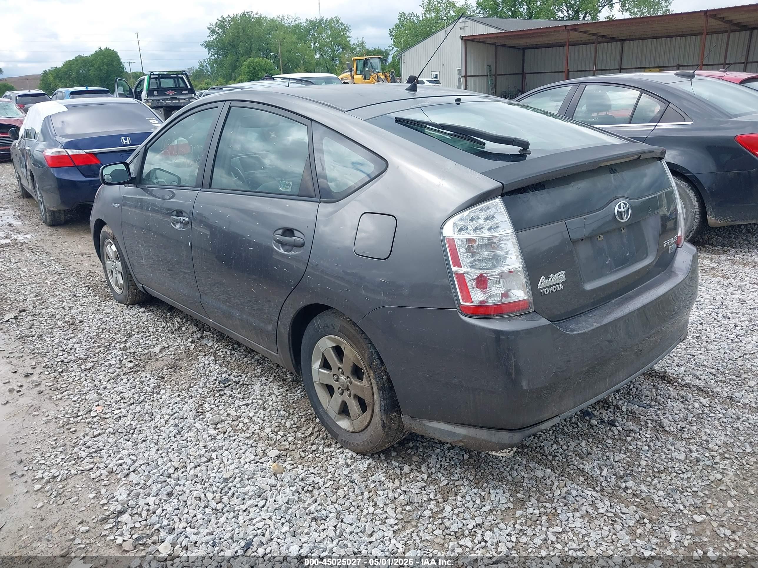 2008 Toyota Prius   Gray vin: JTDKB20U583327165