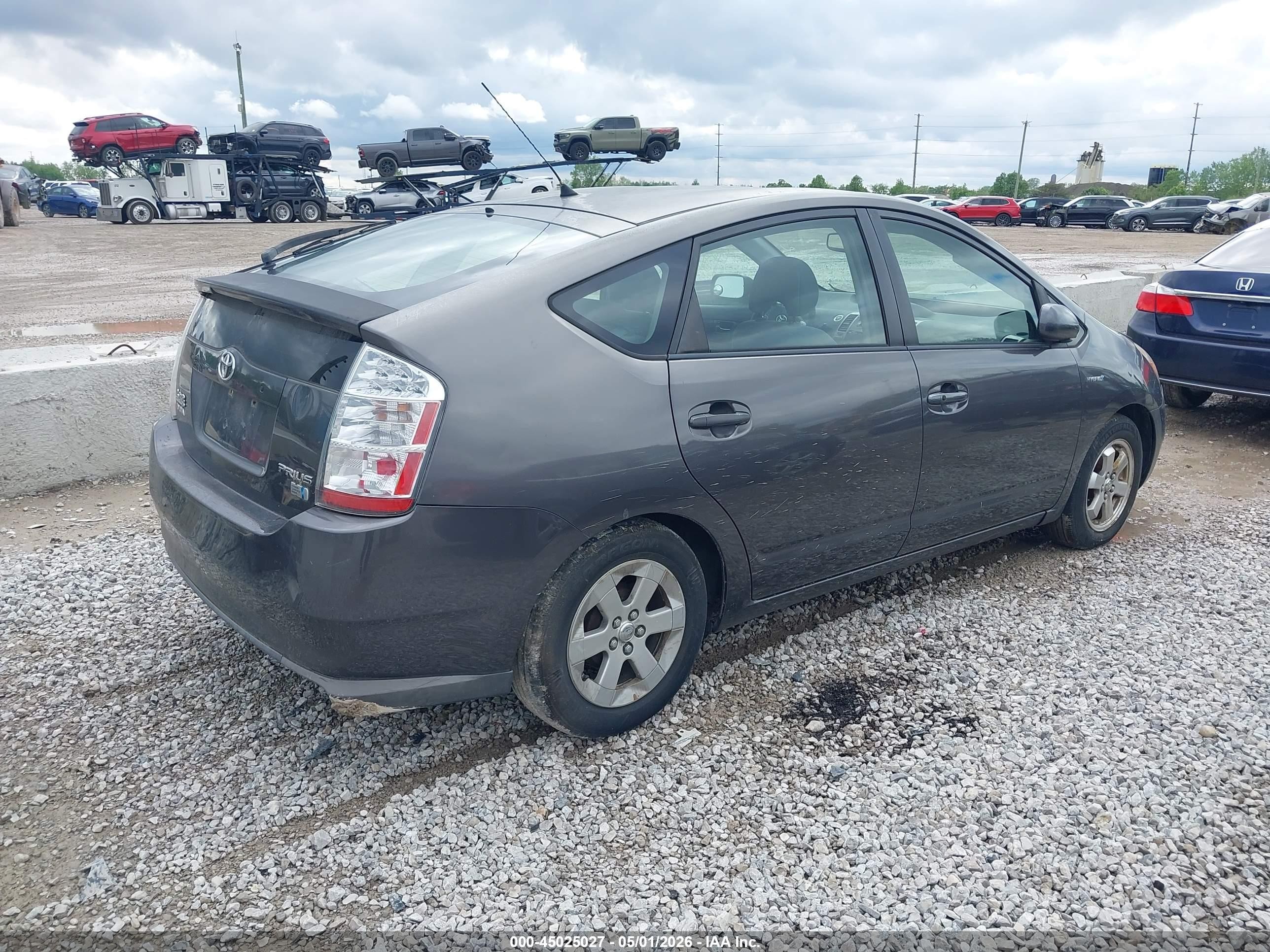 2008 Toyota Prius   Gray vin: JTDKB20U583327165