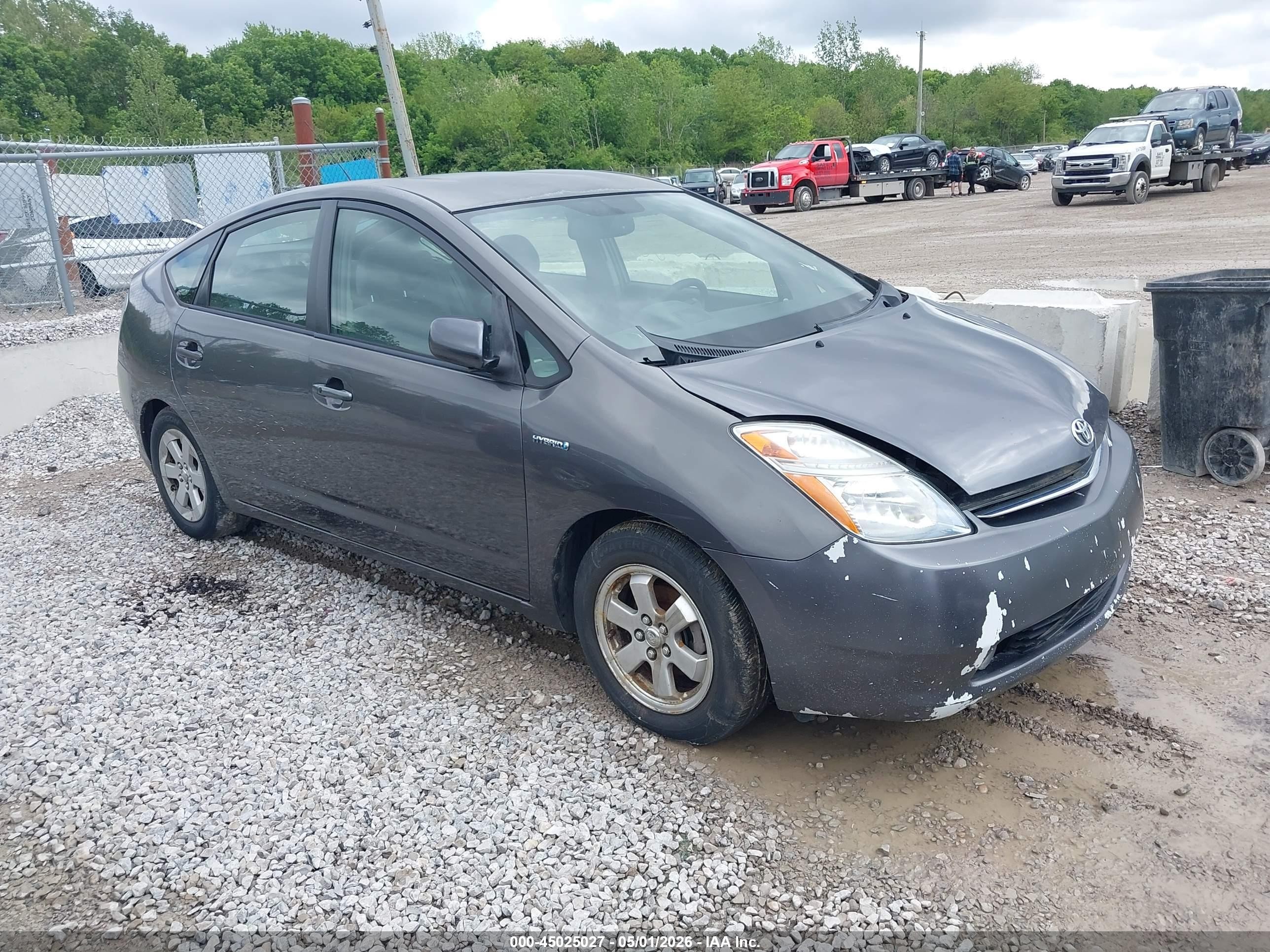 2008 Toyota Prius   Gray vin: JTDKB20U583327165