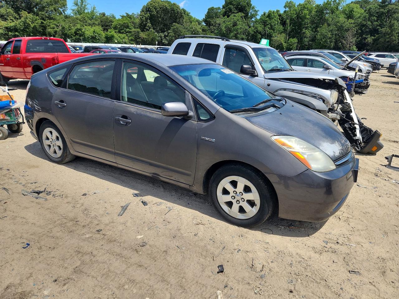 2008 Toyota Prius Base Gray vin: JTDKB20U583332009