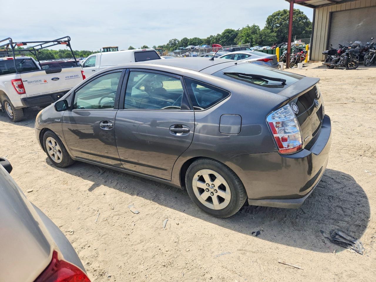 2008 Toyota Prius Base Gray vin: JTDKB20U583332009