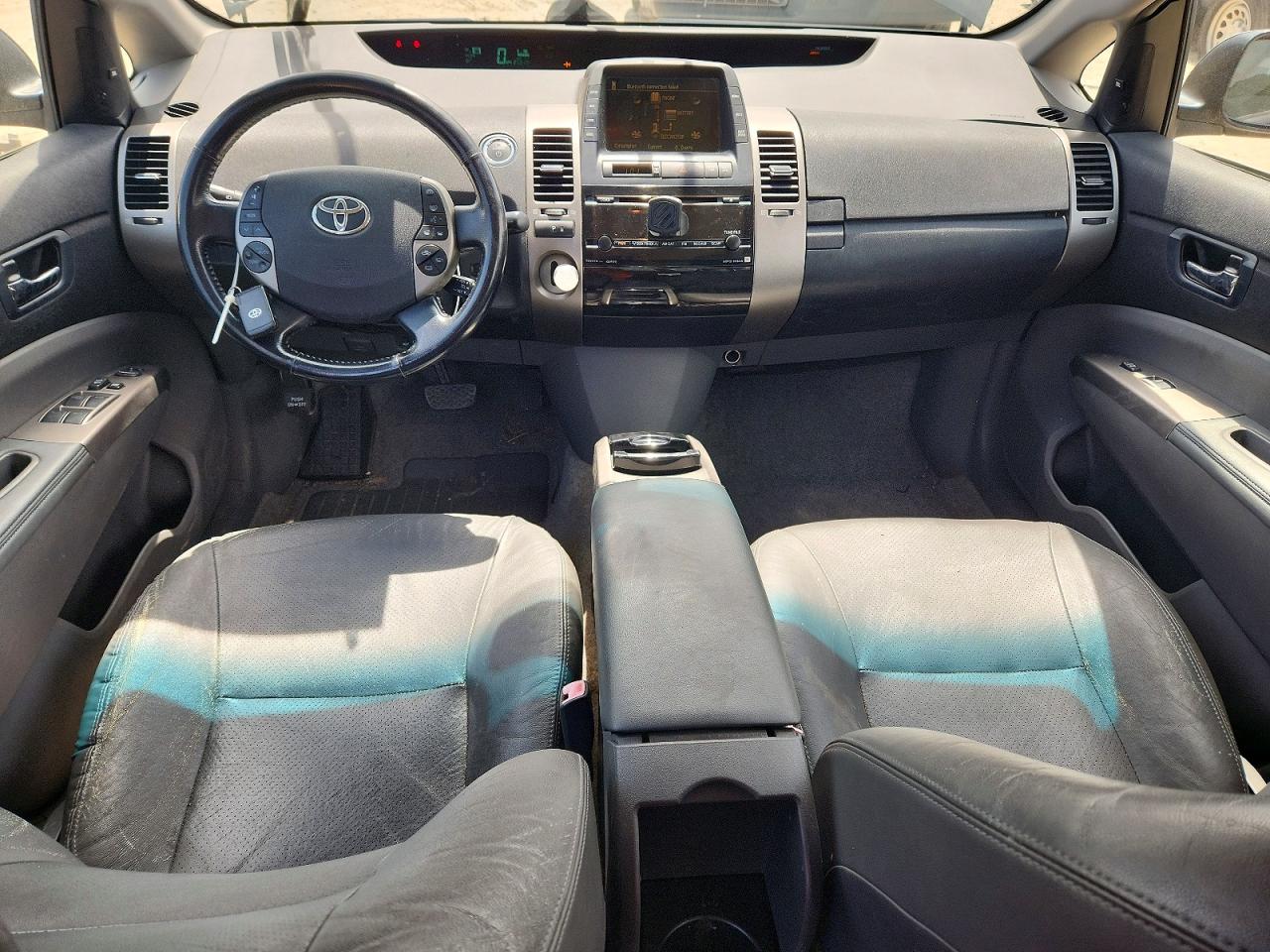 2008 Toyota Prius Base Gray vin: JTDKB20U583332009