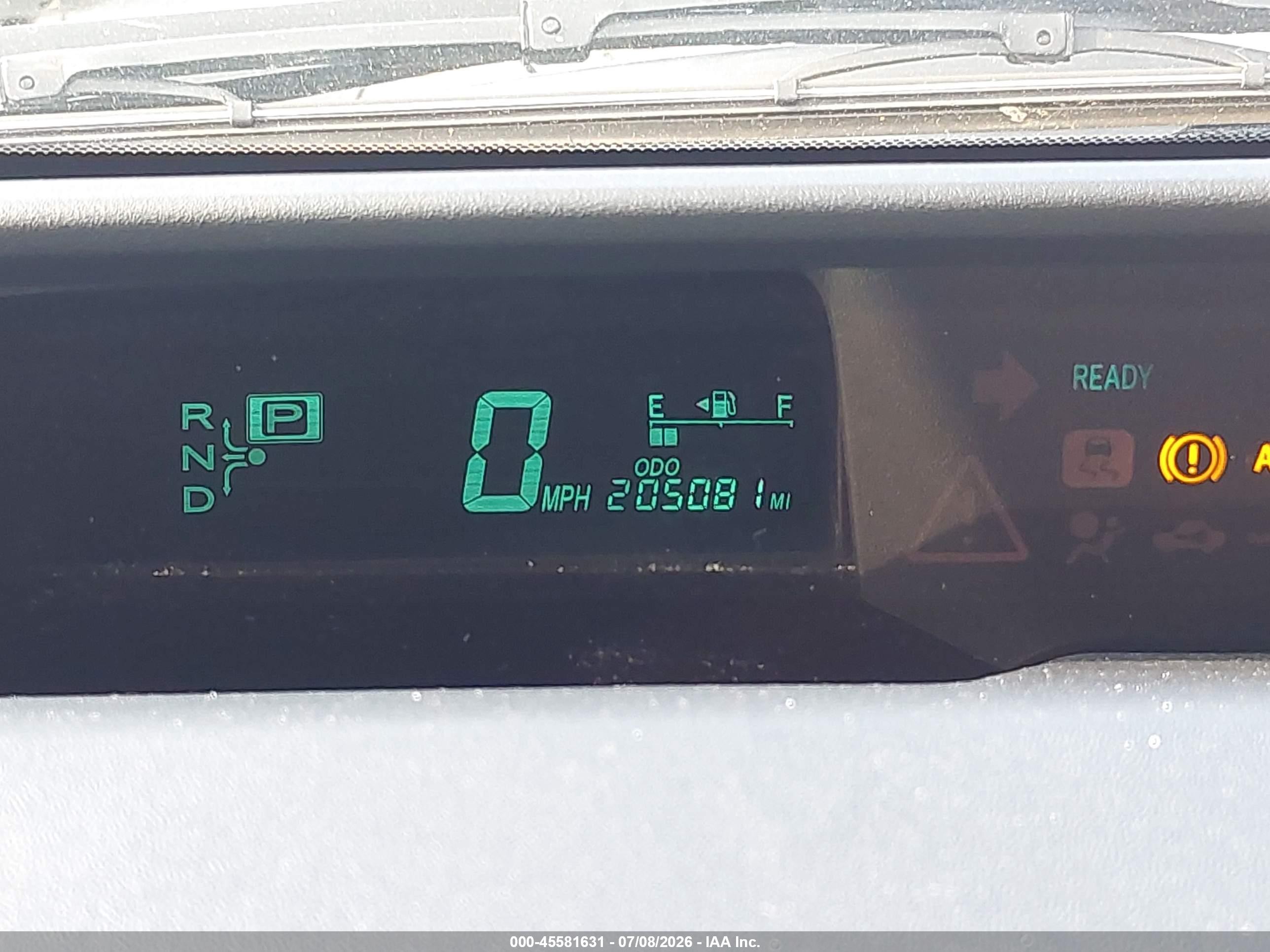 2008 Toyota Prius   Silver vin: JTDKB20U583339011