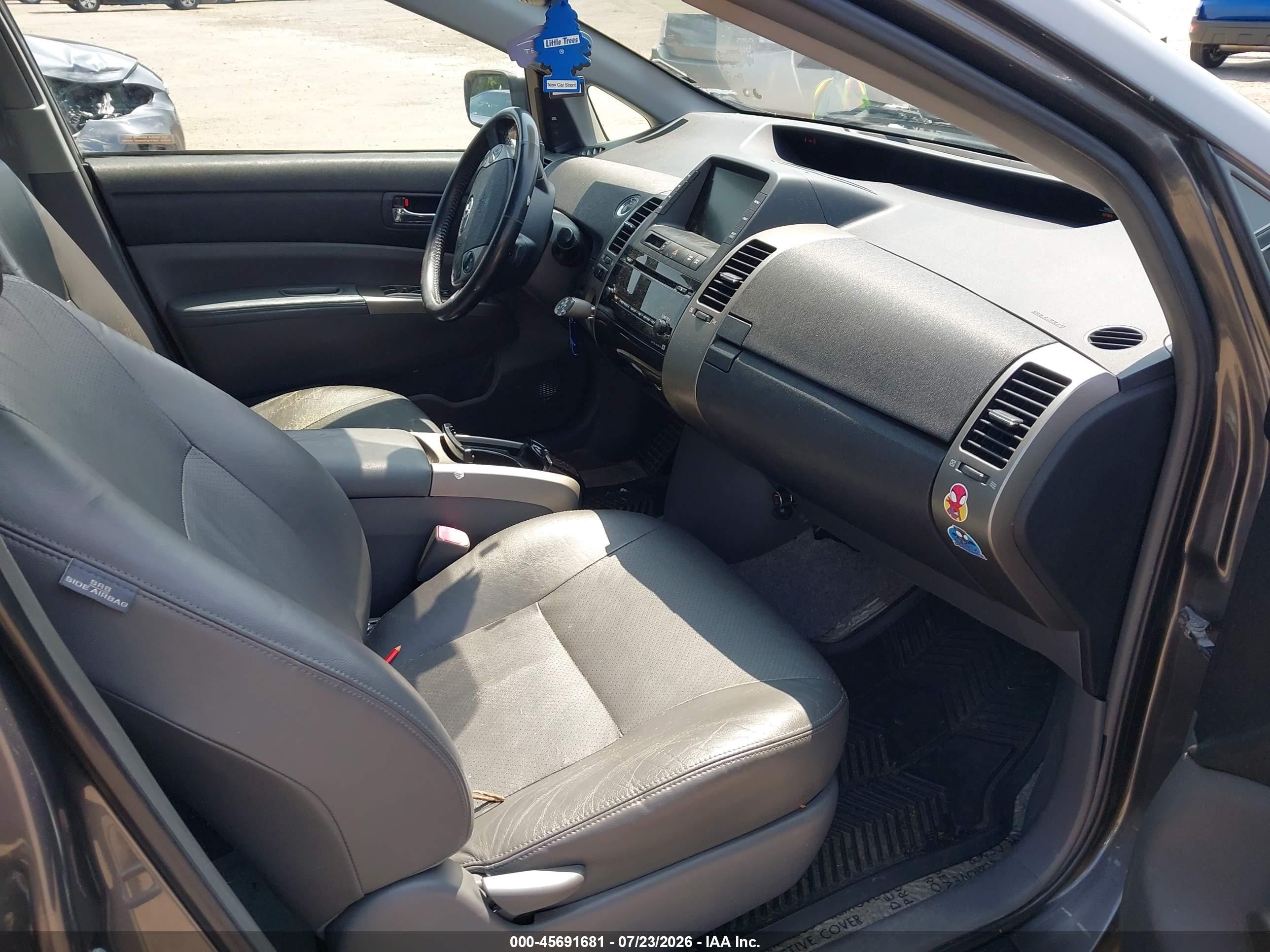 2008 Toyota Prius   Gray vin: JTDKB20U583339624