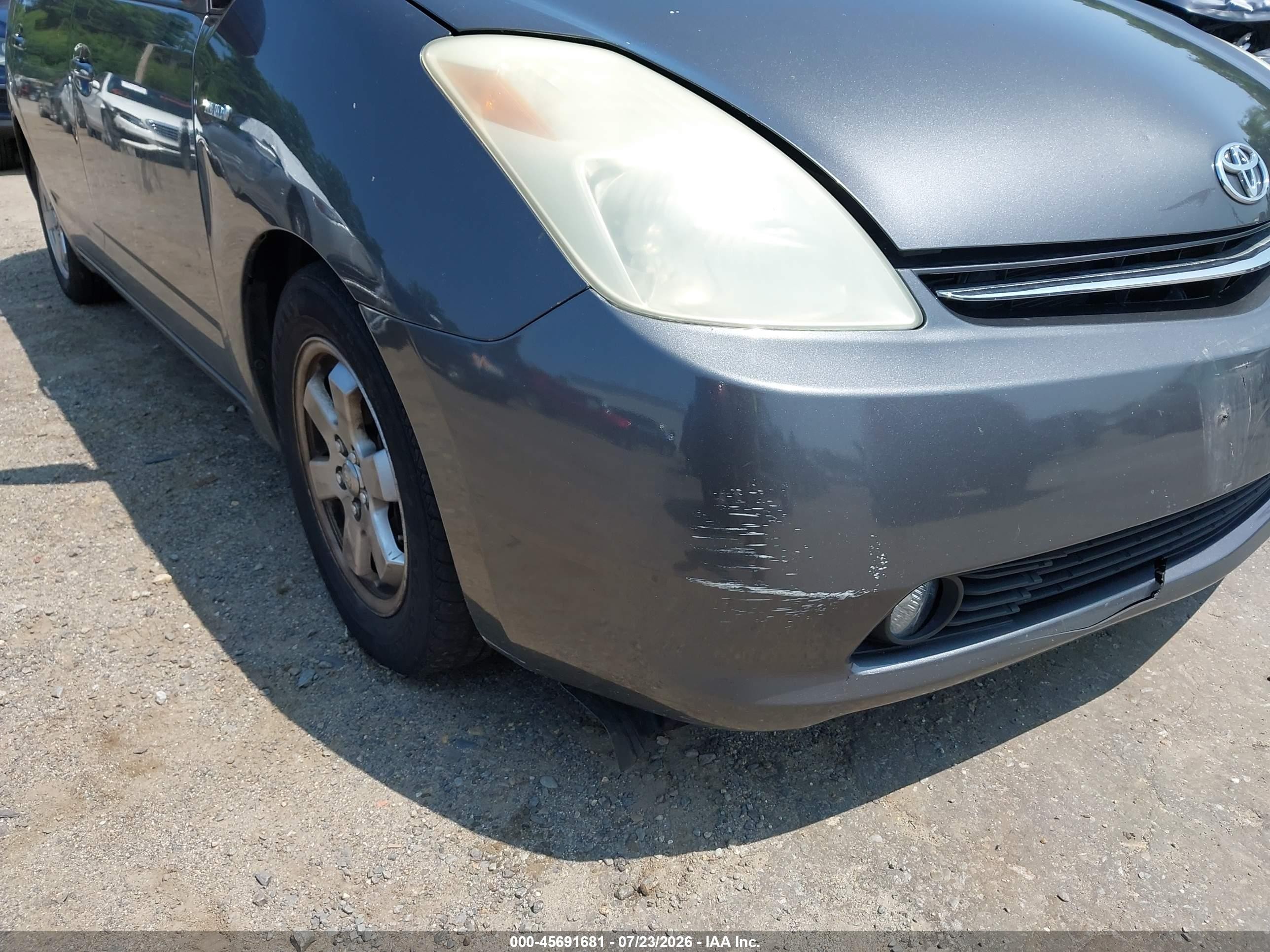 2008 Toyota Prius   Gray vin: JTDKB20U583339624