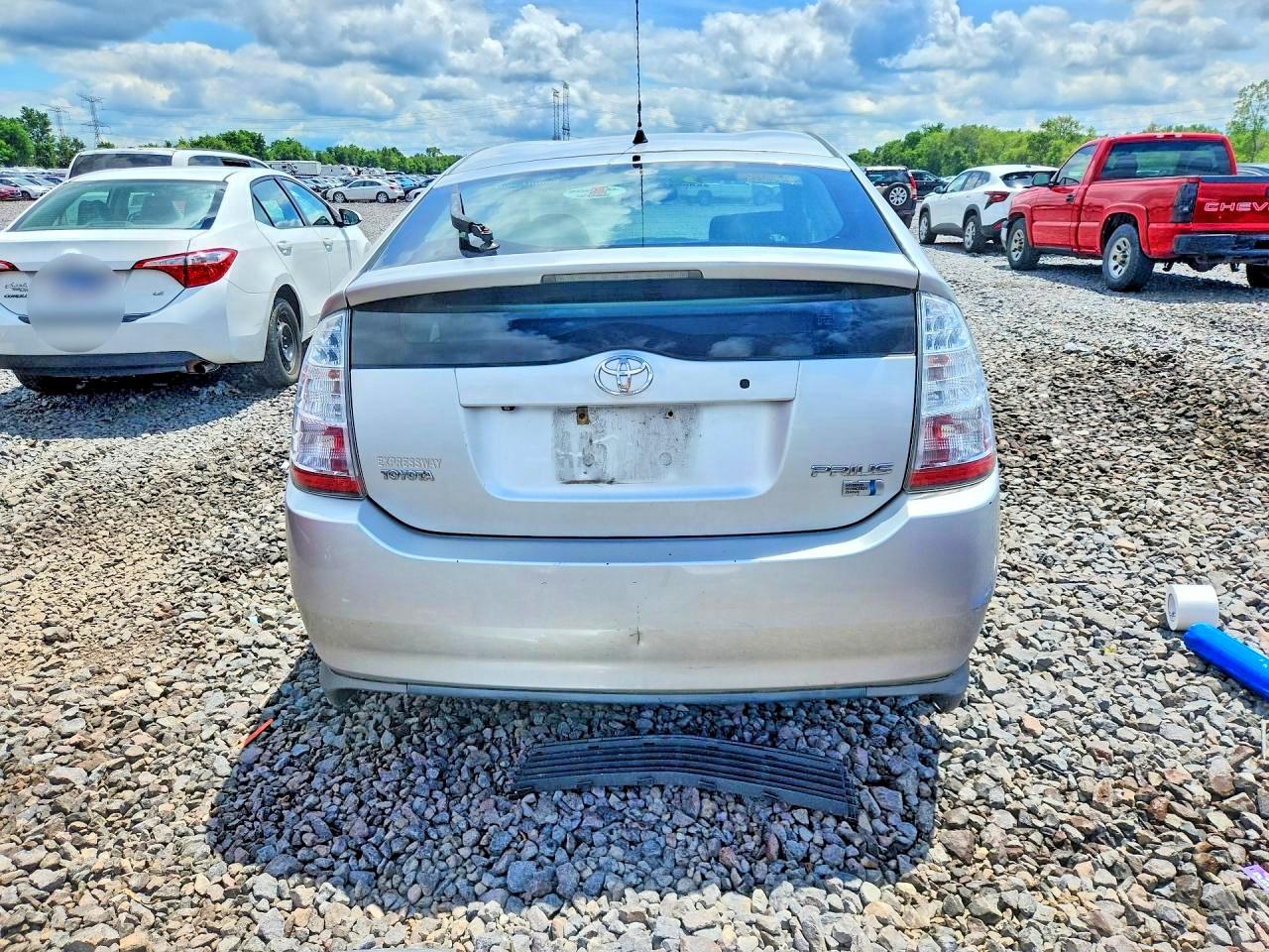 2008 Toyota Prius Base Gray vin: JTDKB20U583346850