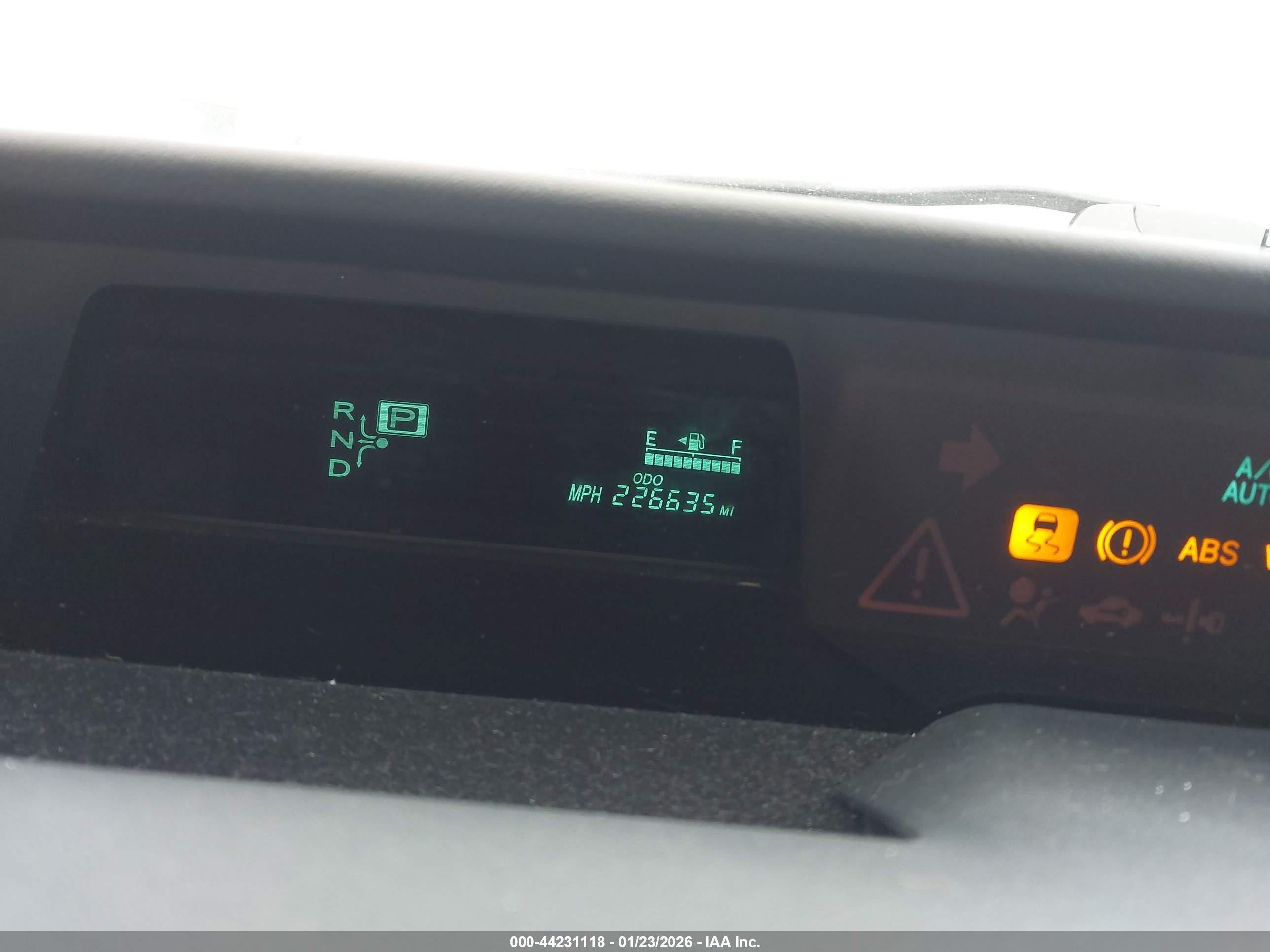 2008 Toyota Prius   Gray vin: JTDKB20U583376060
