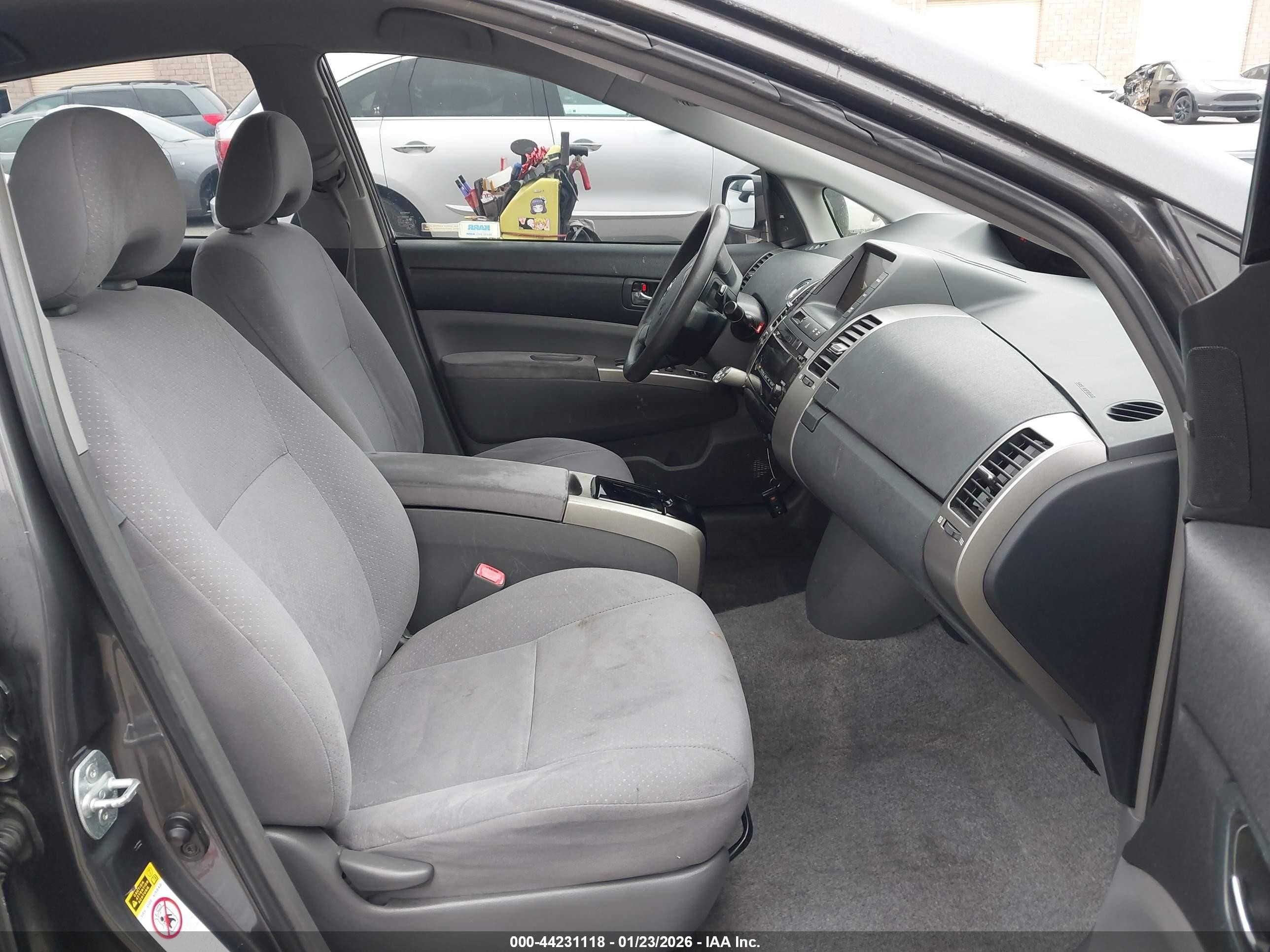 2008 Toyota Prius   Gray vin: JTDKB20U583376060