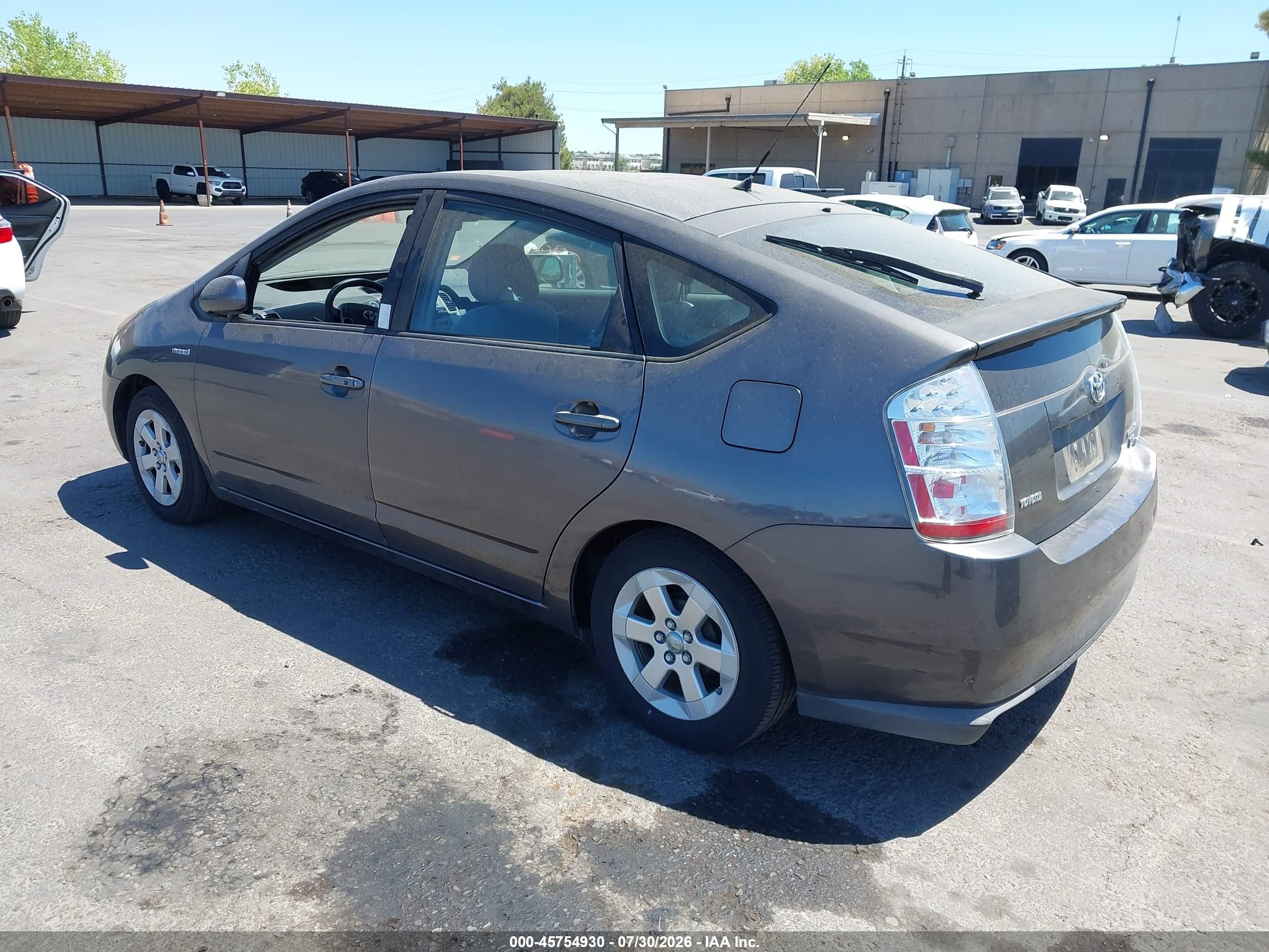2008 Toyota Prius   Серый vin: JTDKB20U583409235