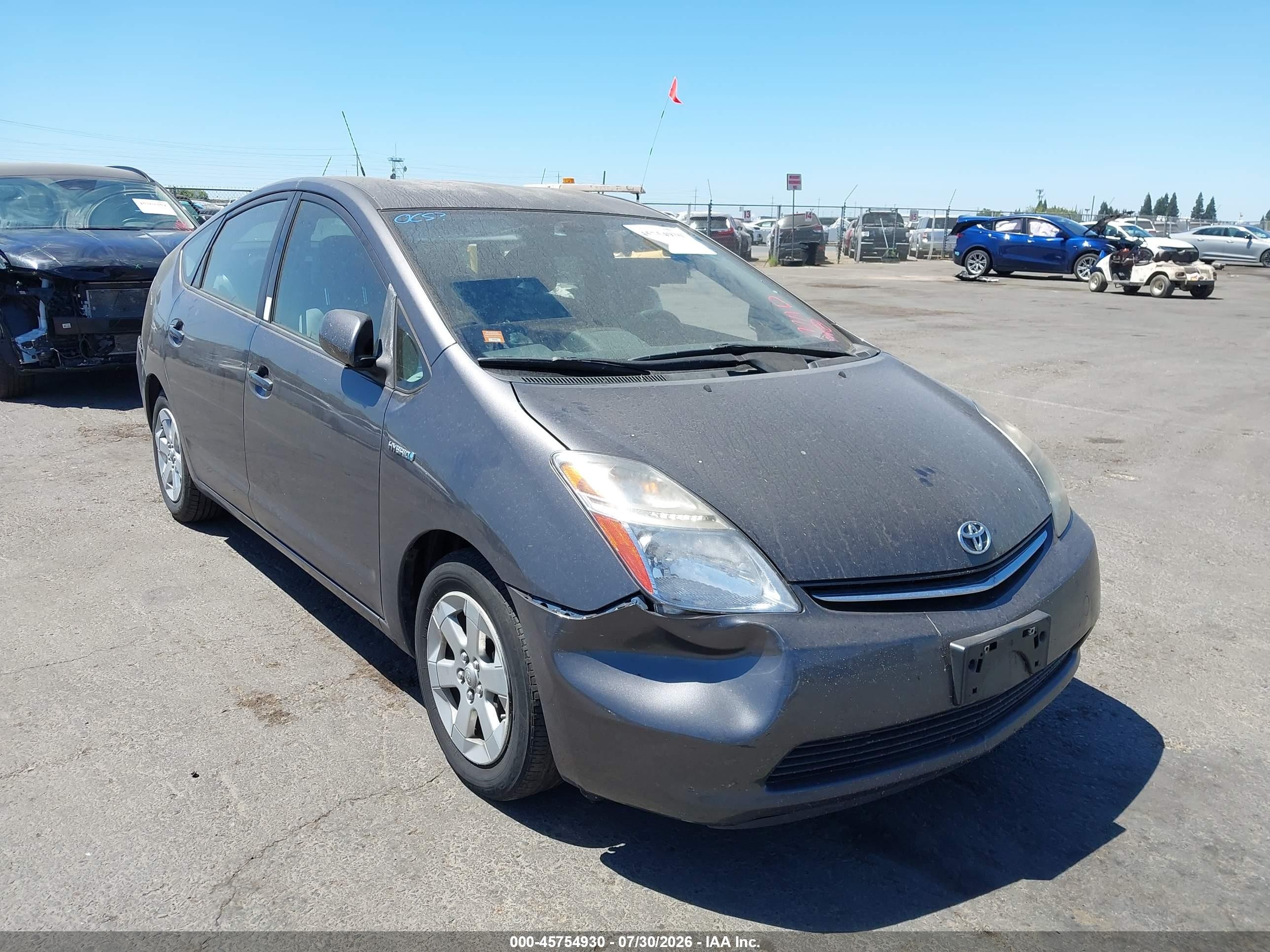 2008 Toyota Prius   Серый vin: JTDKB20U583409235