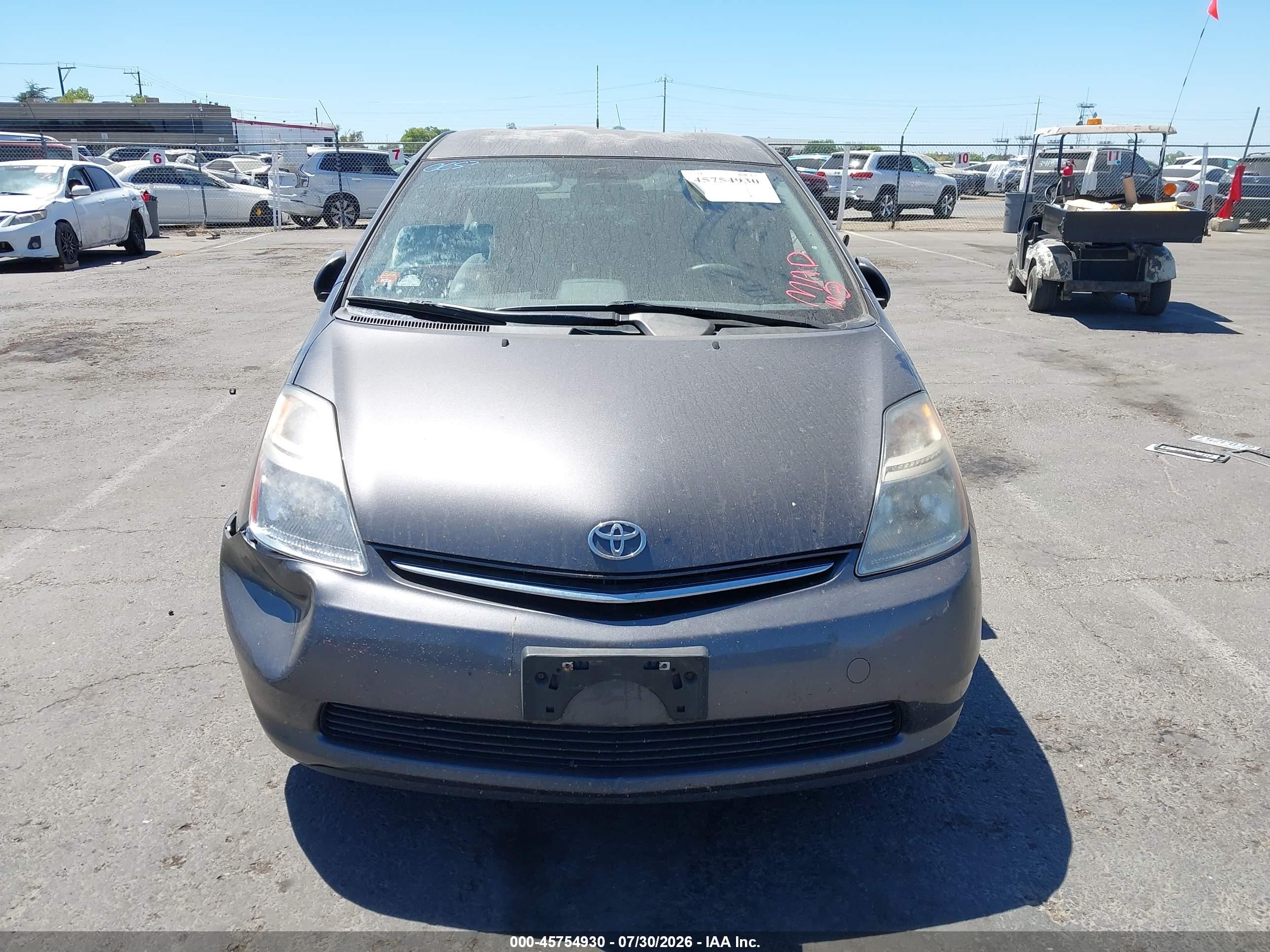 2008 Toyota Prius   Серый vin: JTDKB20U583409235
