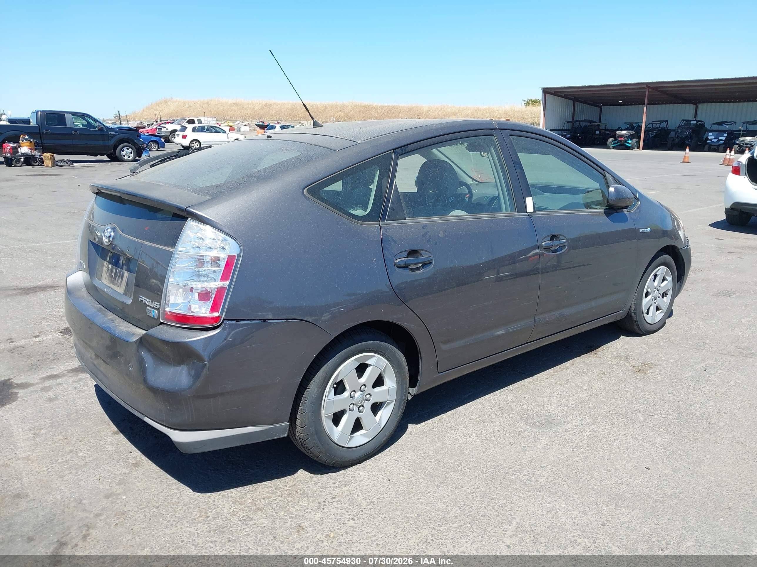 2008 Toyota Prius   Серый vin: JTDKB20U583409235