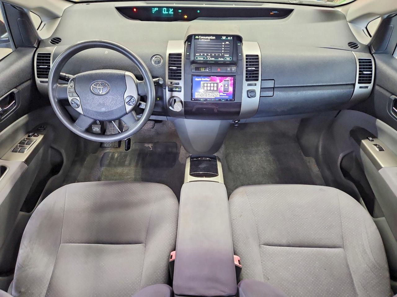 2008 Toyota Prius Base Red vin: JTDKB20U583426651