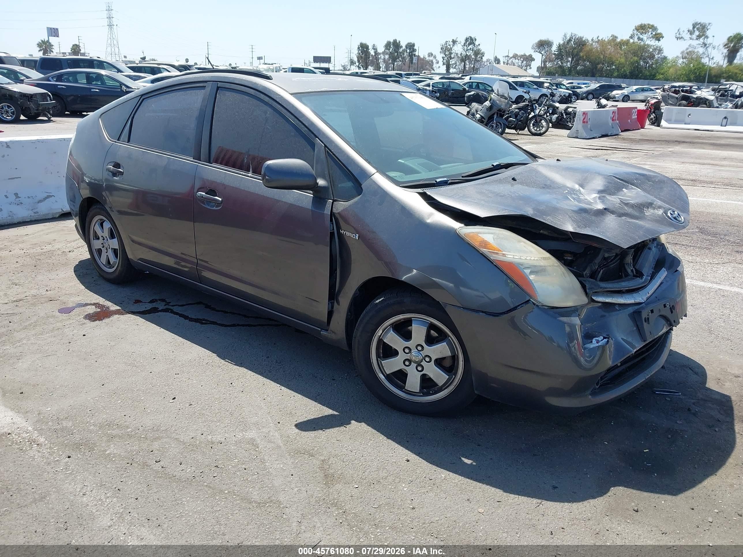 2008 Toyota Prius   Gray vin: JTDKB20U583441117