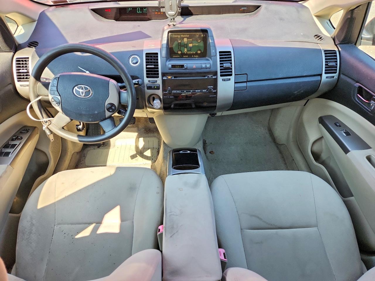 2008 Toyota Prius Base Red vin: JTDKB20U583444342