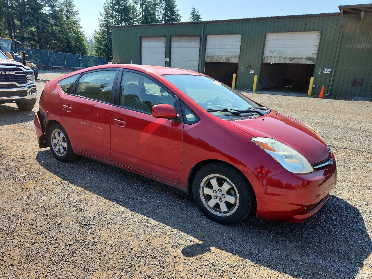 2008 Toyota Prius Base Red vin: JTDKB20U583444342